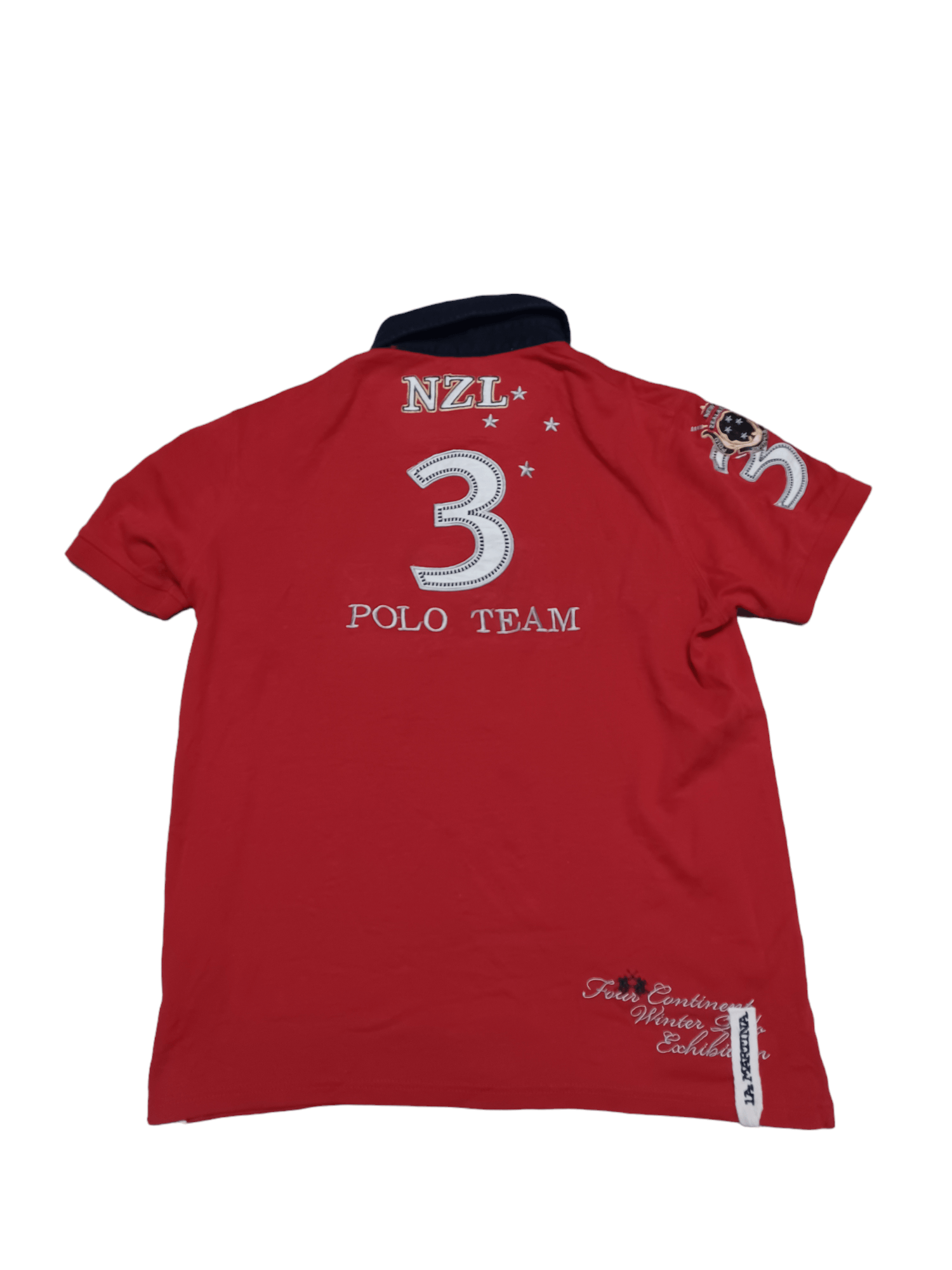 La Martina LA MARTINA NEW ZEALAND CHIEF KEEF VINTAGE POLO SHIRT Size US XL / EU 56 / 4 - 3 Thumbnail
