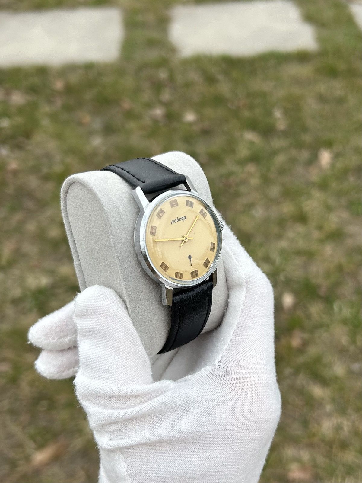 Vintage Vintage Watch Pobeda USSR Soviet Mechanical Retro 1980s Size ONE SIZE - 6 Thumbnail