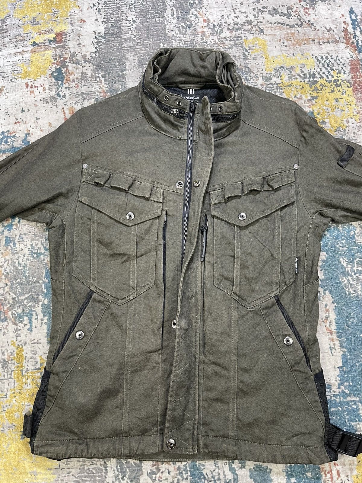 Japanese Brand Fieldcore Multi Functional Pocket Utility Work Jacket Size US M / EU 48-50 / 2 - 2 Thumbnail