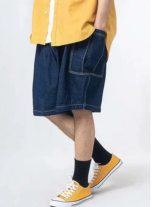 20SS Indigo Union Japan Denim Shorts