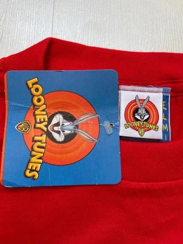 Warner Bros Looney Tunes Sz L Monogram Tweety 1998 Vintage Deadstock Size US L / EU 52-54 / 3 - 3 Thumbnail