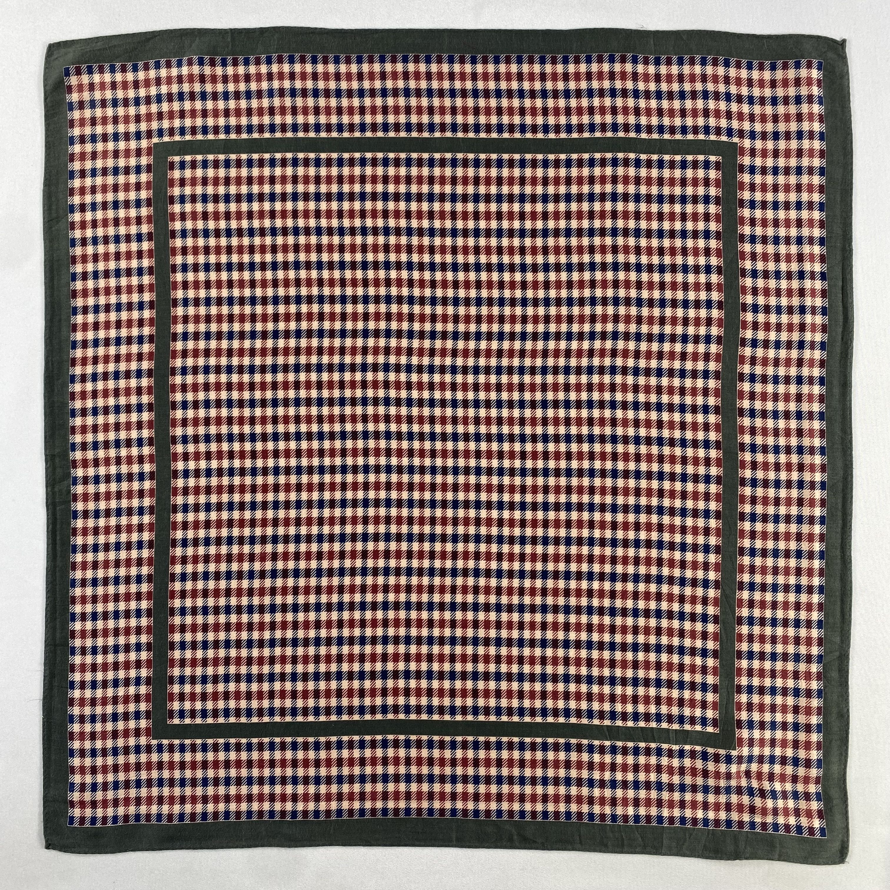 Aquascutum × Vintage Aquascutum Handkerchief / Neckerchief / Bandana-P1026 Size ONE SIZE - 1 Thumbnail
