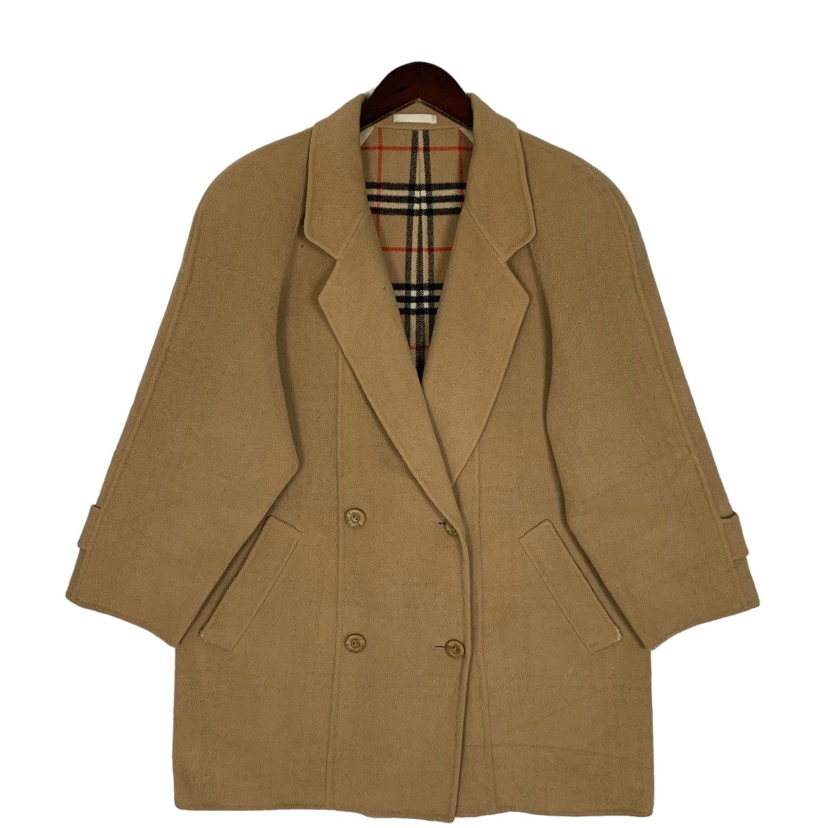 Vintage Burberry Nova Check Wool Jacket