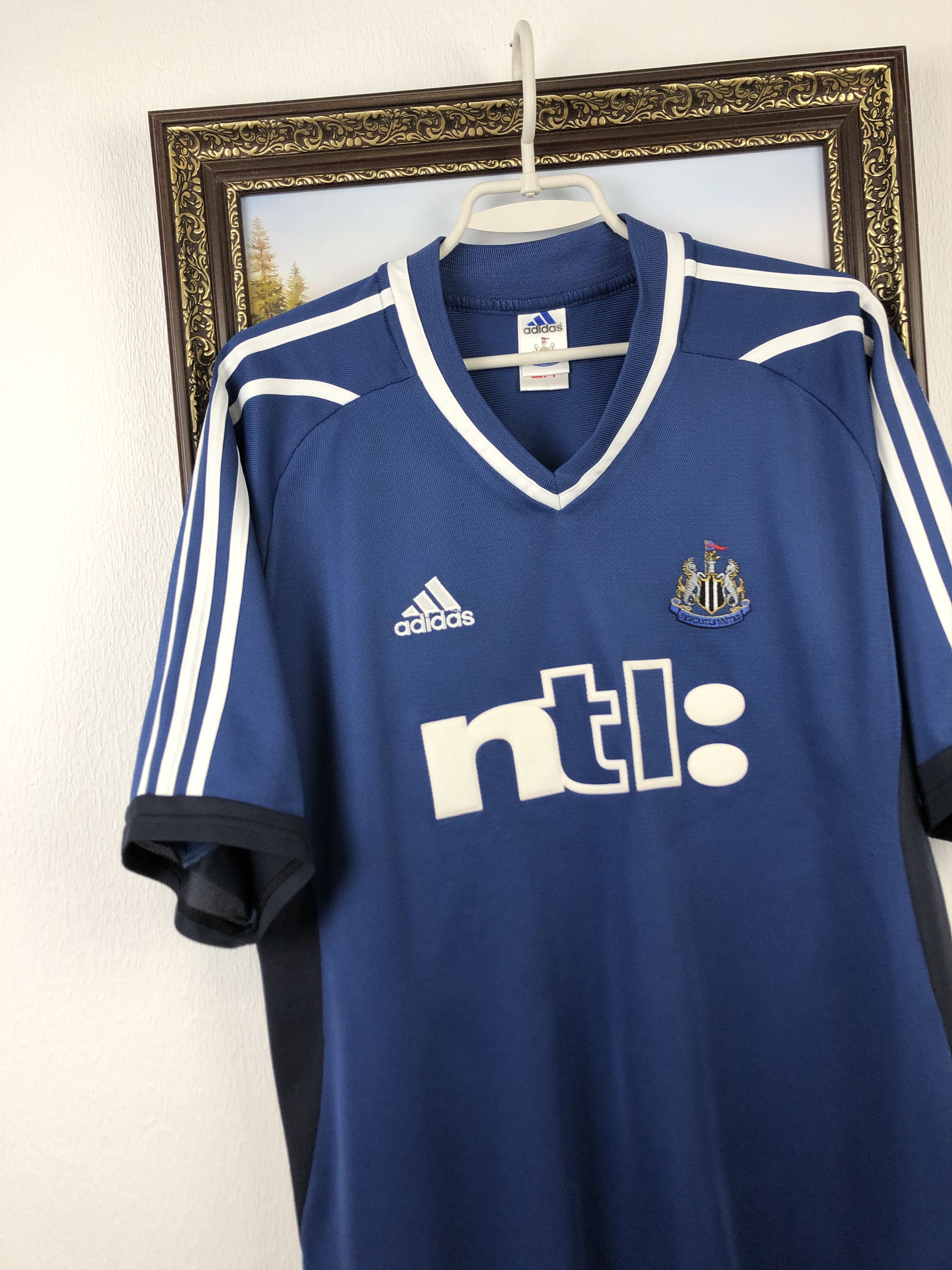 Adidas Newcastle football shirt 2001 Soccer Adidas Jersey Tee Hype Size US L / EU 52-54 / 3 - 3 Thumbnail