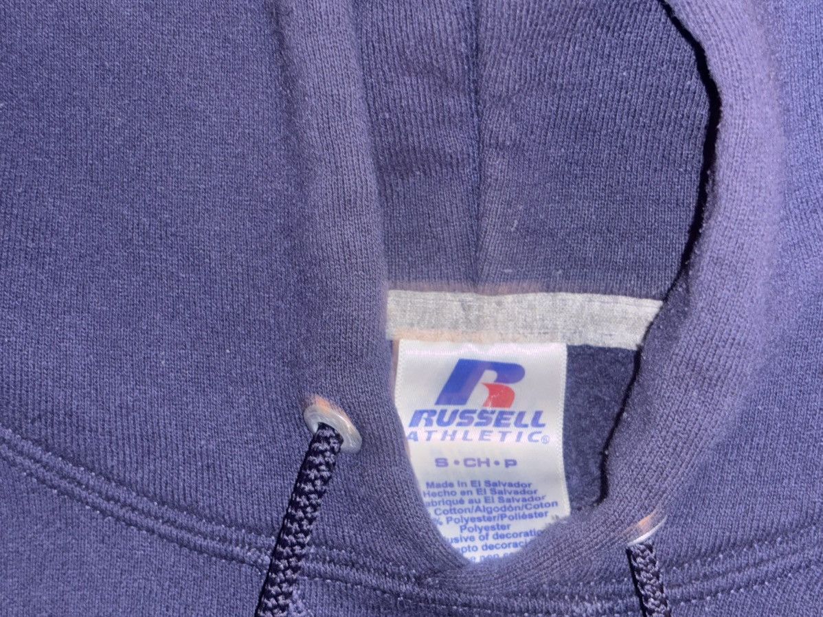 Russell Athletic Vintage Russell Blank Hoodie Size Small Navy Blue Size US S / EU 44-46 / 1 - 5 Thumbnail