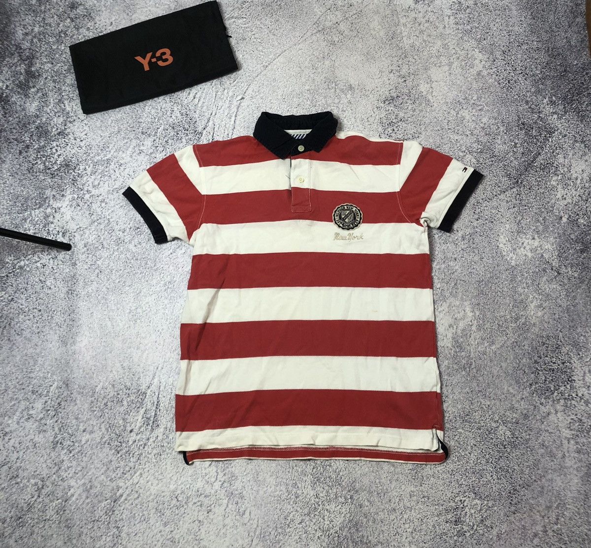 Tommy Hilfiger Men’s polo Tommy Hilfiger New York size L vintage Size US L / EU 52-54 / 3 - 1 Thumbnail