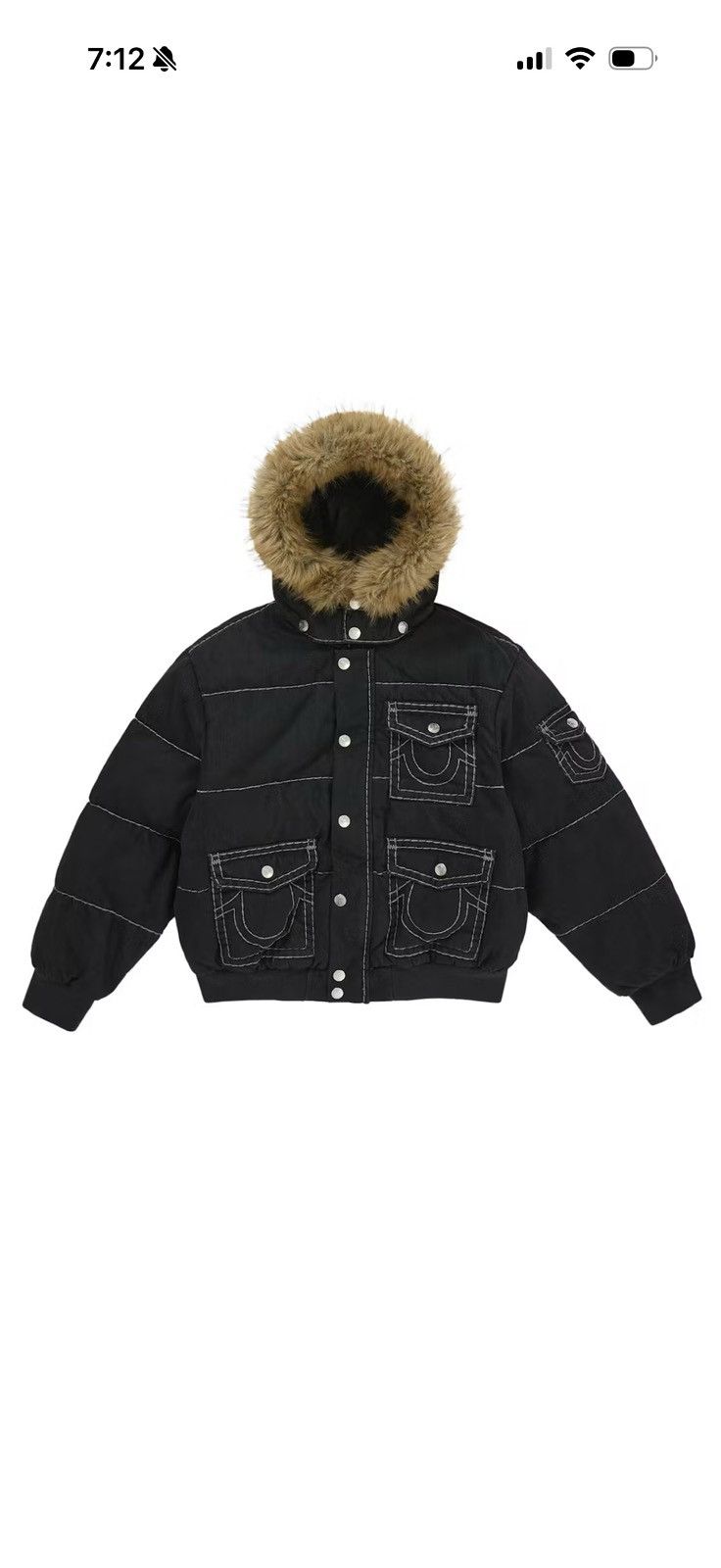 Supreme × True Religion Supreme X True Religion Jacket Black Medium Size US M / EU 48-50 / 2 - 1 Thumbnail