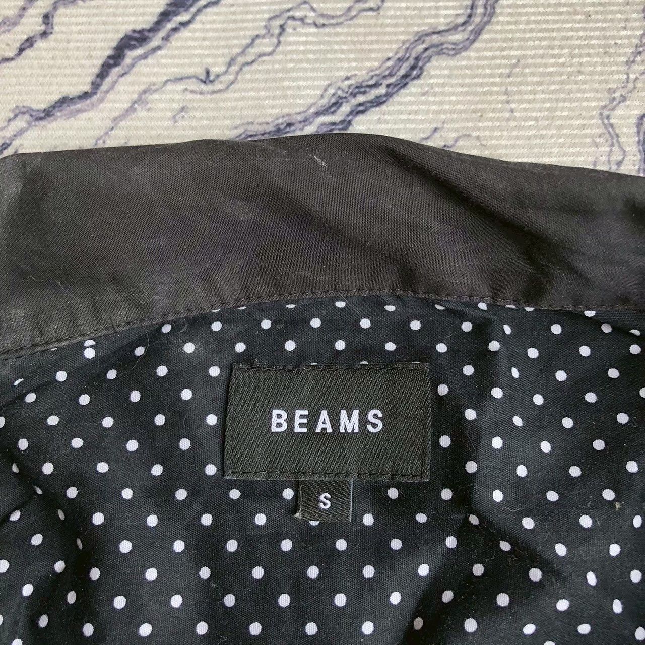 Beams Plus Beams Minimal Black Lightweight Button Jacket Size US S / EU 44-46 / 1 - 4 Thumbnail