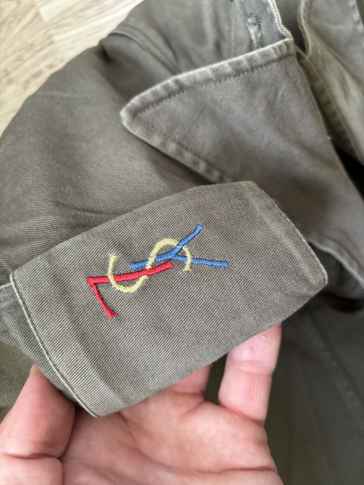Yves Saint Laurent Ultra Rare YSL Military Shirt Jacket – Tom Ford Era (2004) Size M / US 6-8 / IT 42-44 - 22 Thumbnail