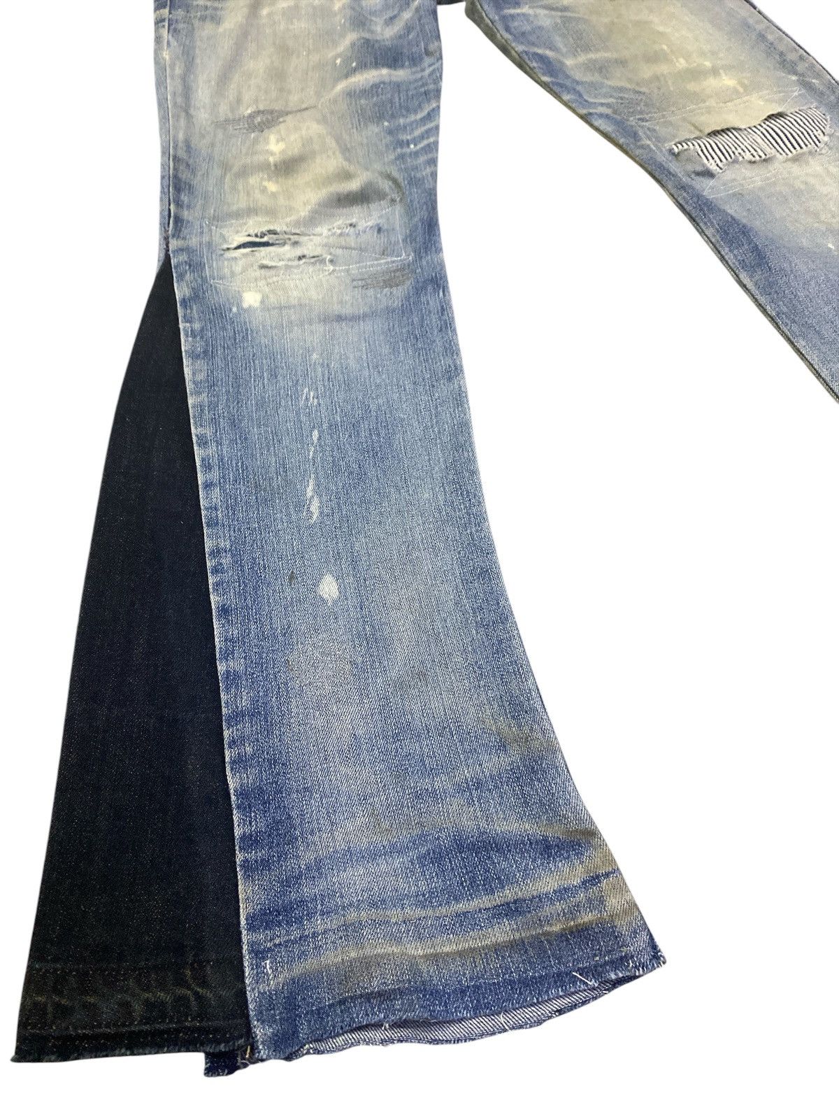 If Six Was Nine × Tornado Mart Vintage Tornado Mart Flared Denim Size US 32 / EU 48 - 7 Thumbnail