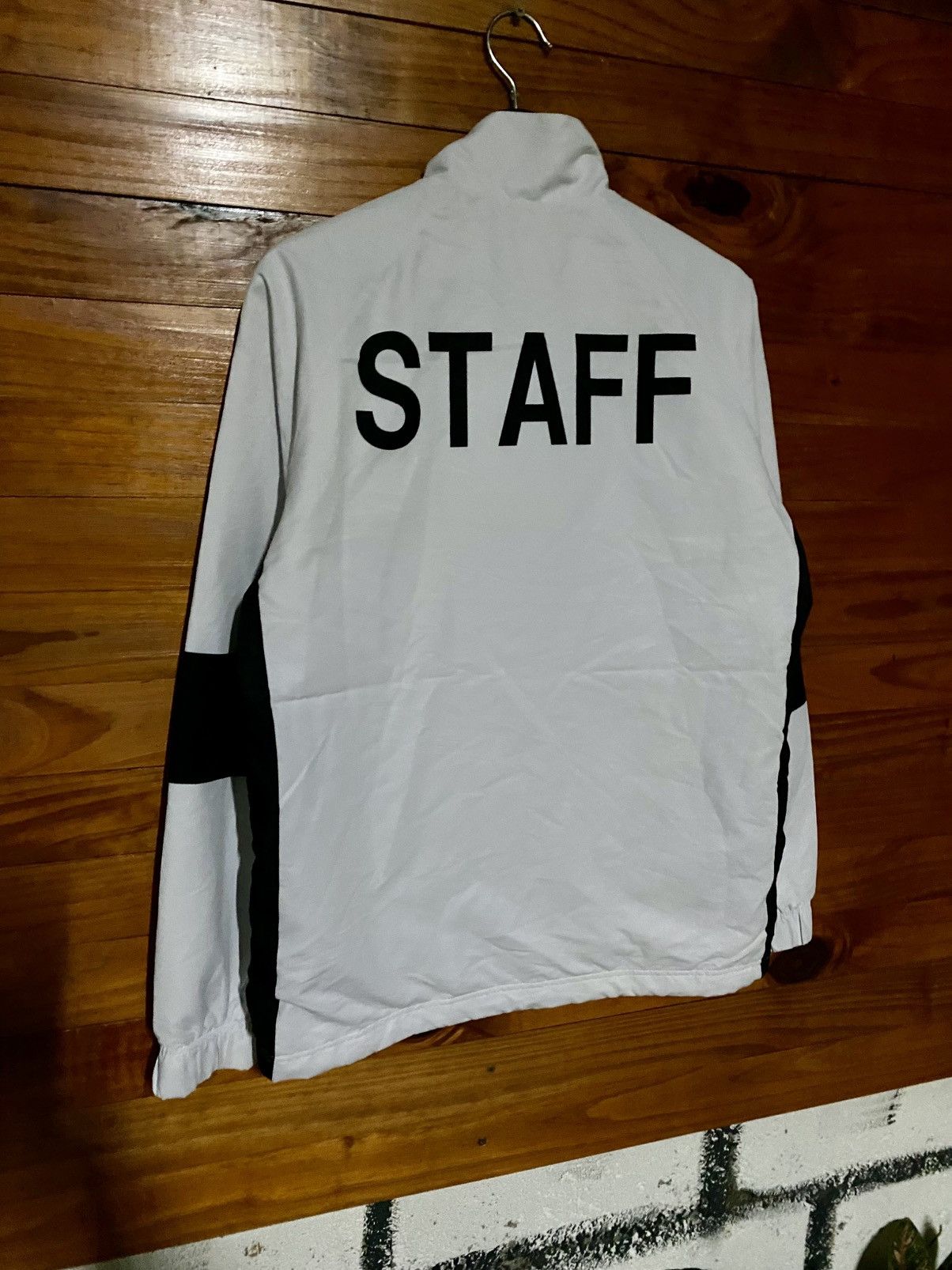 Japanese Brand Salela Staff Track Jacket | Unisex Lightweight Windbreaker Size US M / EU 48-50 / 2 - 9 Thumbnail