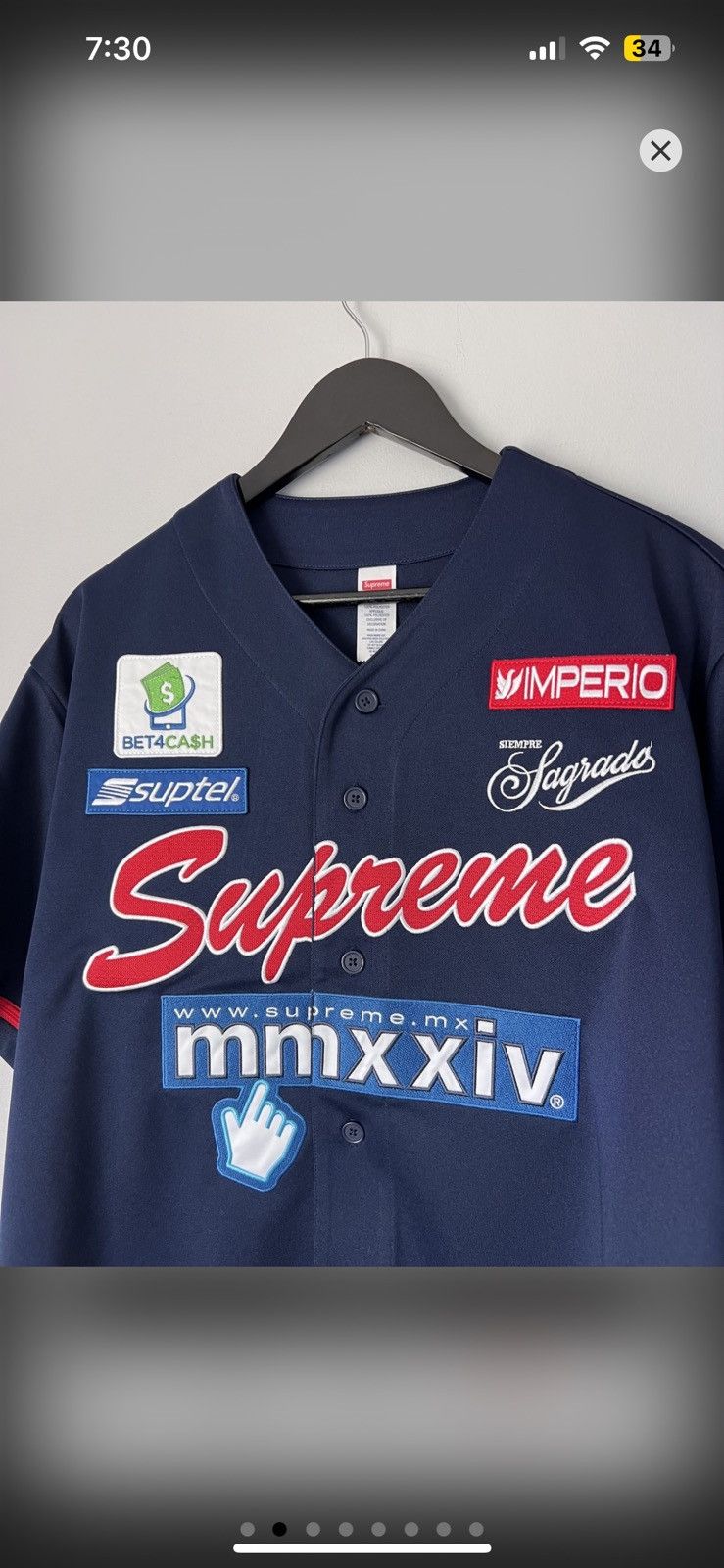 MLB × Supreme Supreme chosen L Size US L / EU 52-54 / 3 - 7 Thumbnail