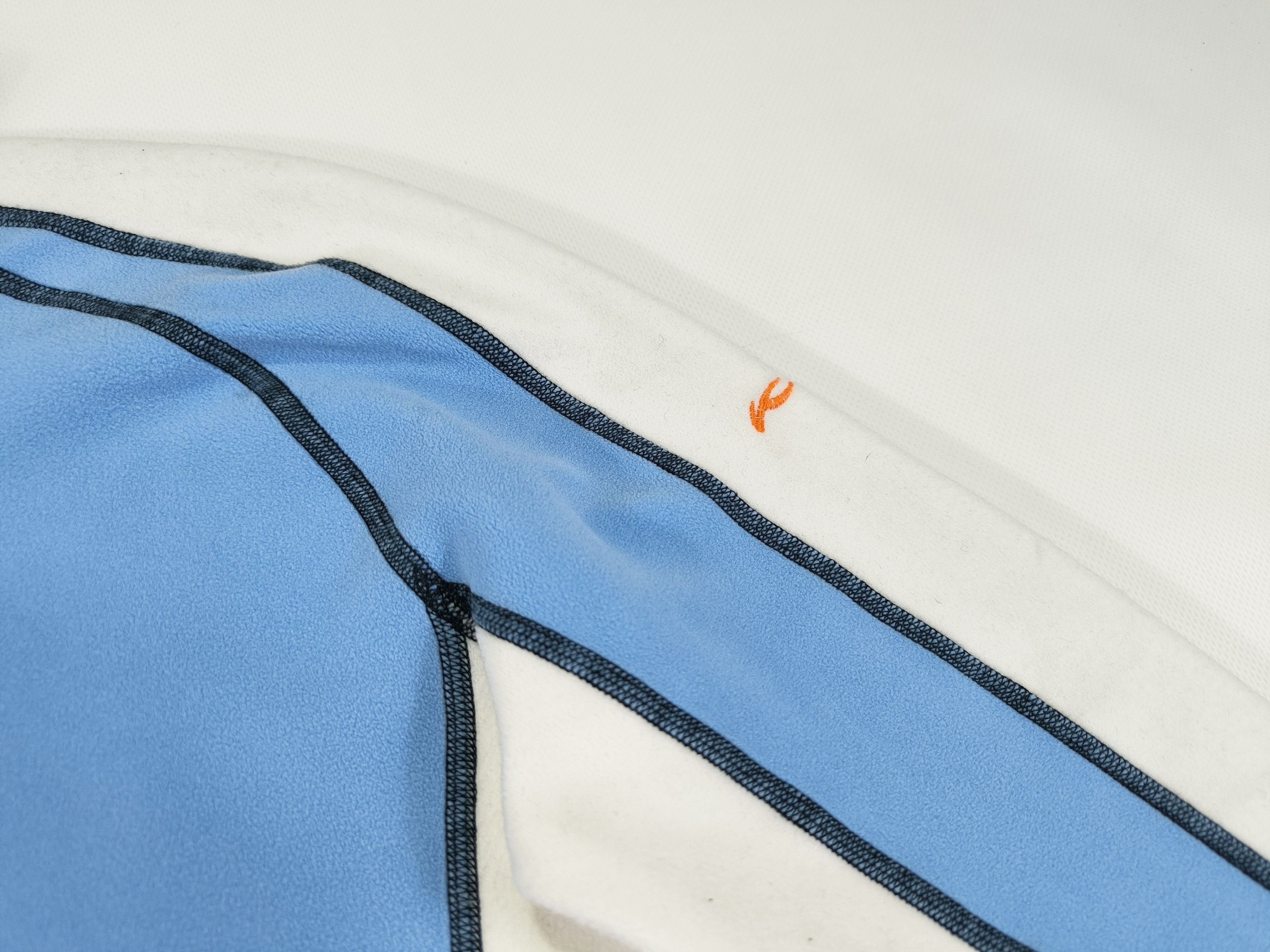 KJUS KJUS Blue Midlayer Pullover 1/4 Zip Fleece Long Sleeve Size M / US 6-8 / IT 42-44 - 5 Thumbnail