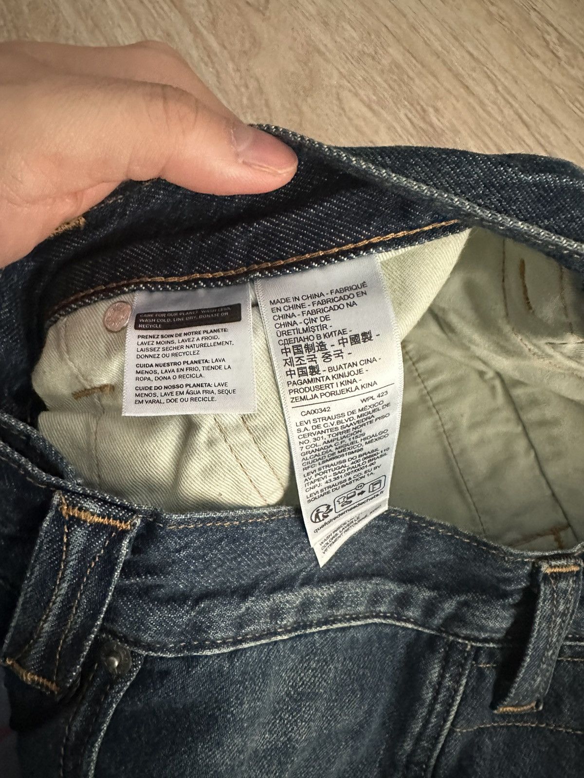 Kiko Kostadinov × Levi's Kiko Kostadinov Levis Denim Size US 31 - 6 Thumbnail