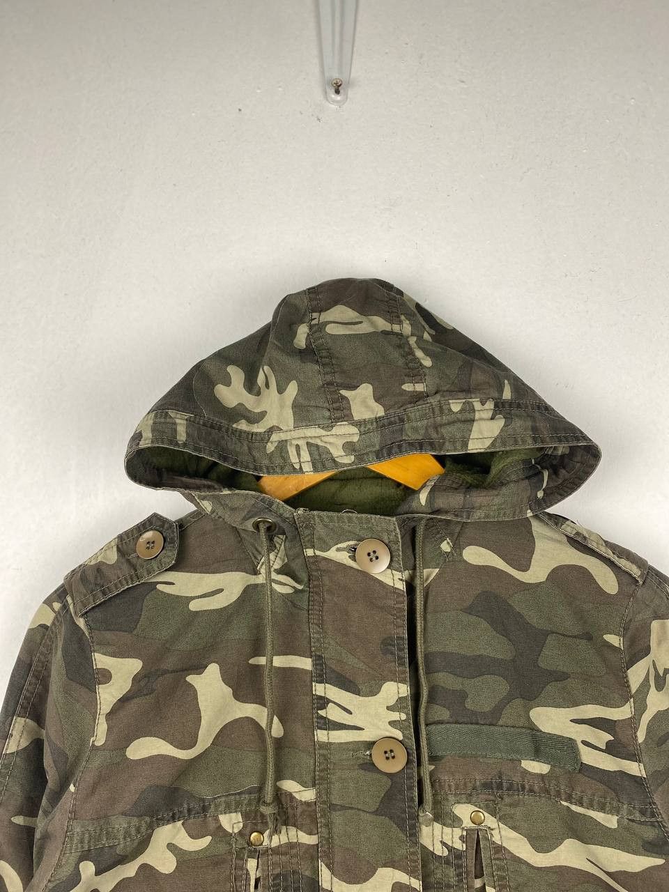 Japanese Brand us army camo parka jacket nice design Size US L / EU 52-54 / 3 - 2 Thumbnail