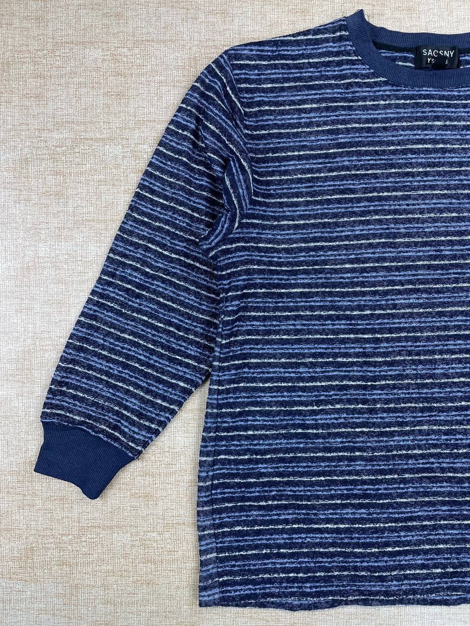 Vintage × Y's × Yohji Yamamoto Vintage Yohji Yamamoto Y'saccs Stripes Shirt Casual Wear Size US M / EU 48-50 / 2 - 2 Thumbnail