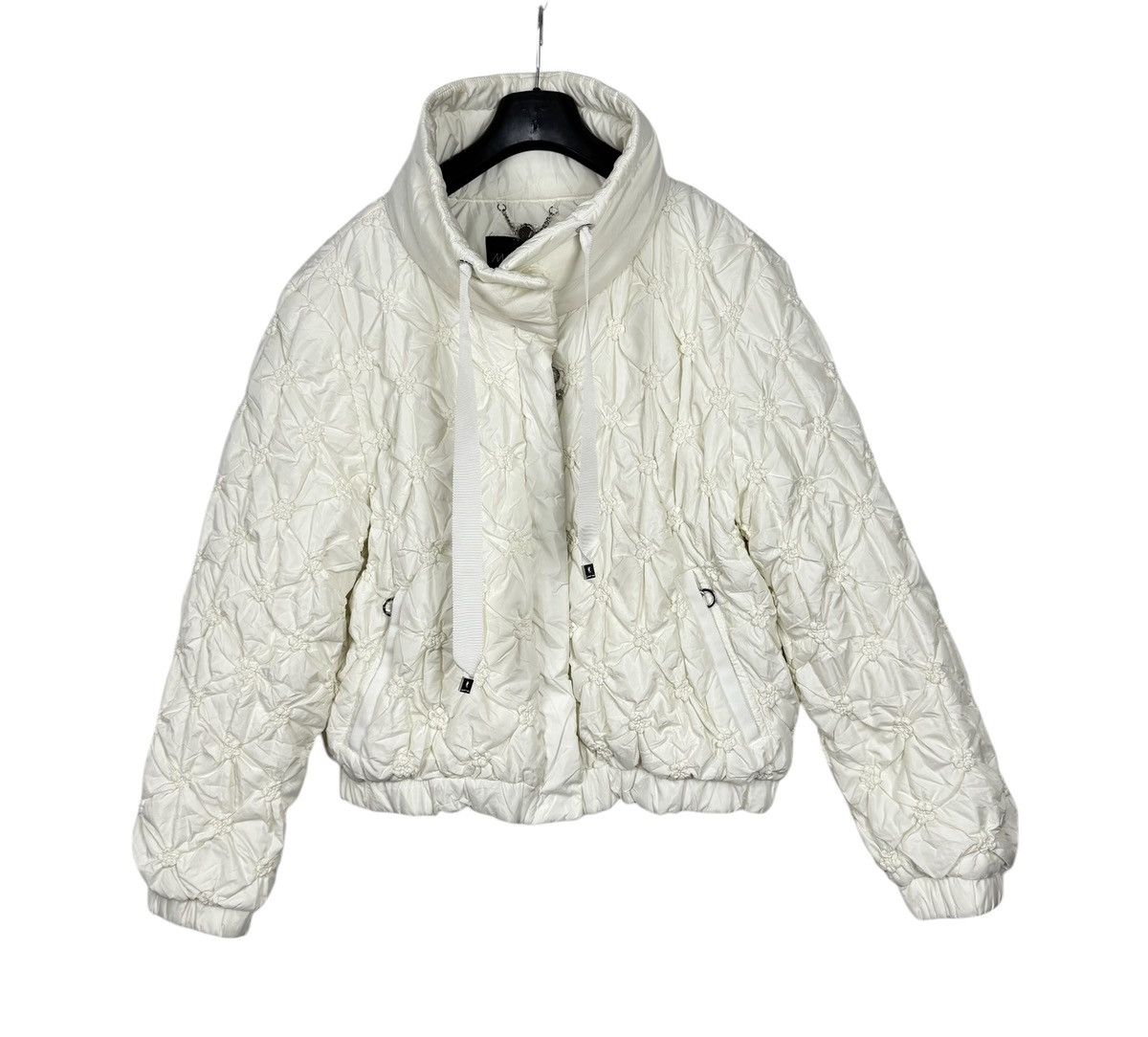 Other Marc Cain Quilted Jacket Decor Flowers Mock Neck size 3 Size M / US 6-8 / IT 42-44 - 12 Thumbnail