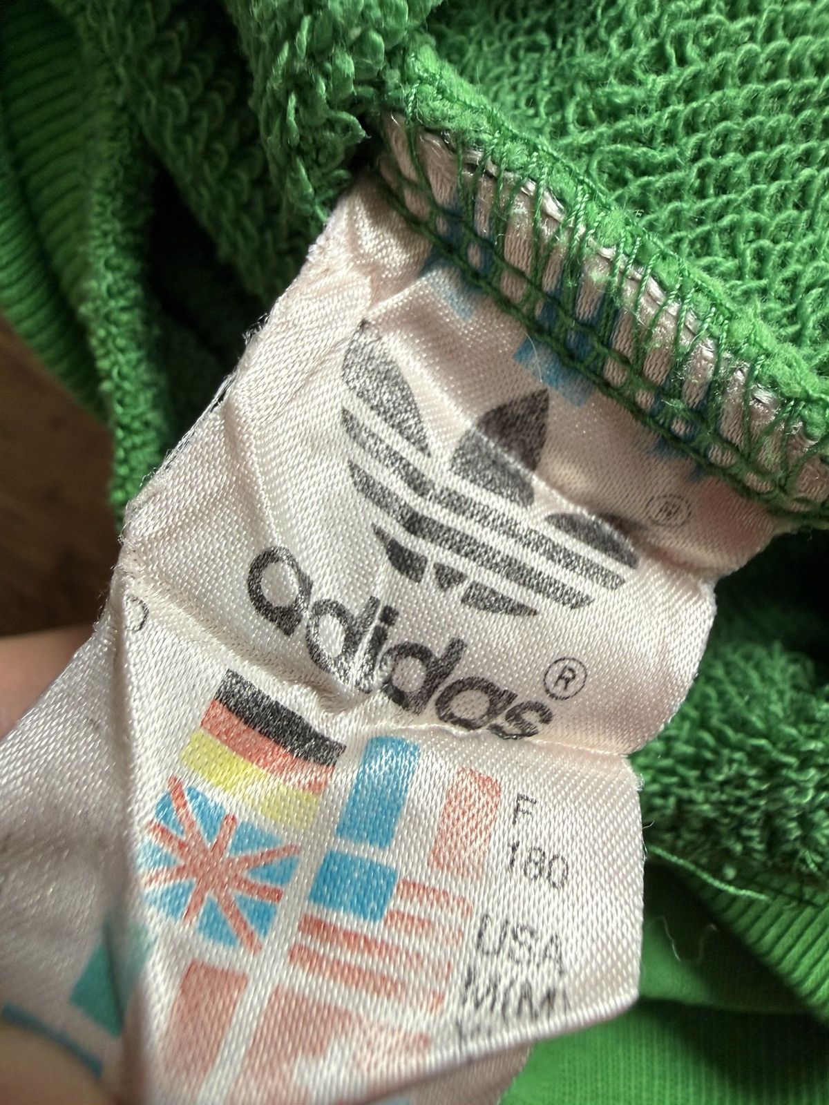 Adidas Rare Vintage Adidas I Want I Can Collector Sweatshirt 80s Size US L / EU 52-54 / 3 - 11 Thumbnail