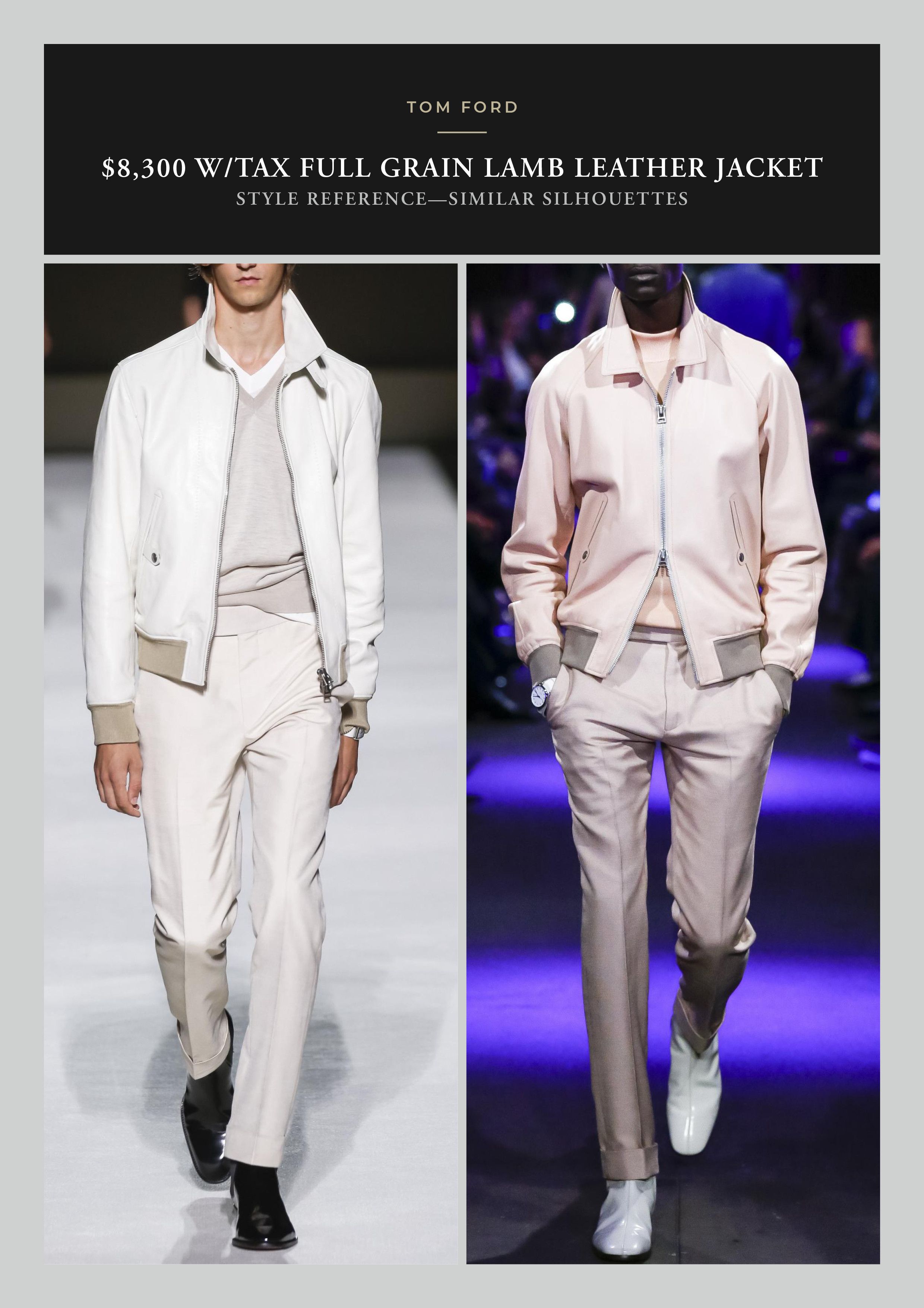 Tom Ford Coveted Ultra Rare $8,300 New With Tags Full Grain Lamb Size US M / EU 48-50 / 2 - 11 Thumbnail