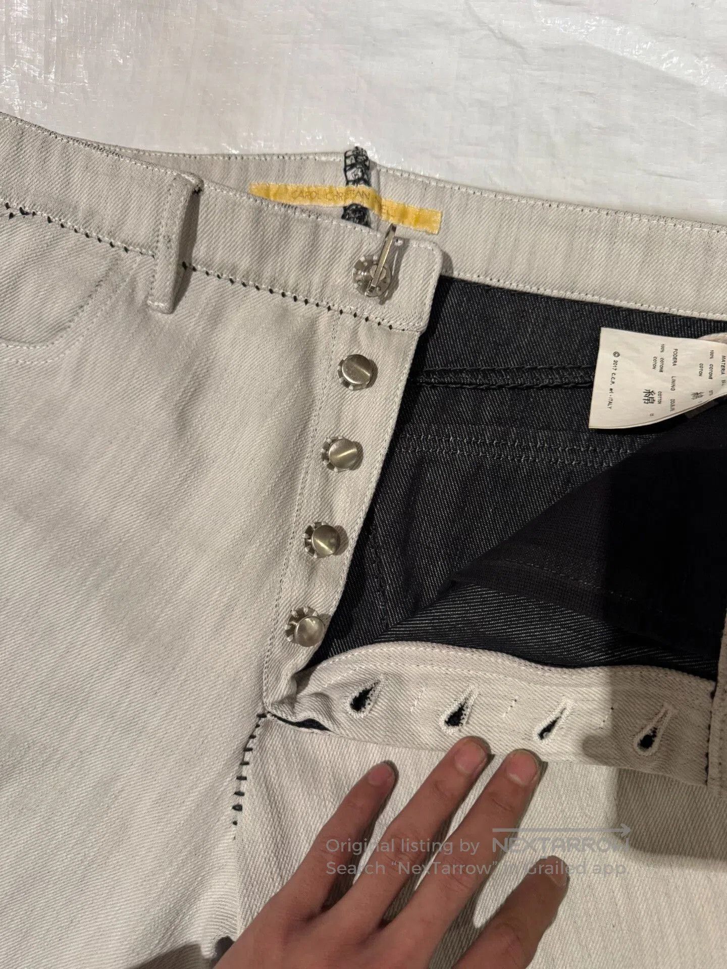 Carol Christian Poell Carol Christian Poell CCP Jeans. Size US 30 / EU 46 - 1 Thumbnail