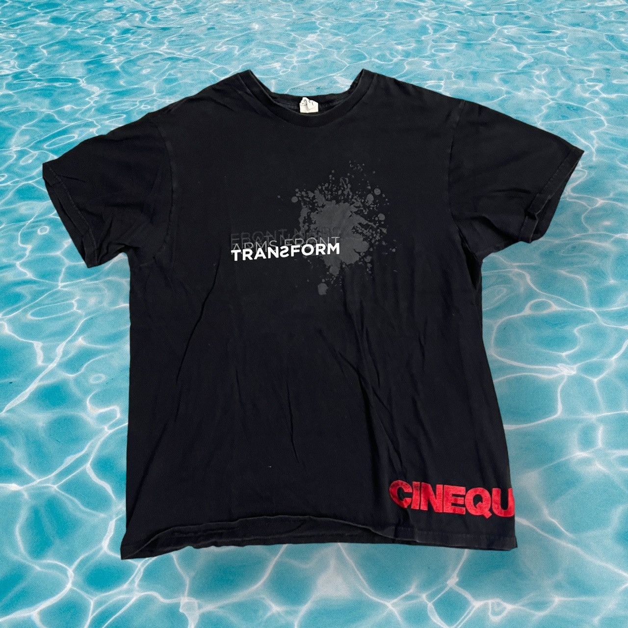 Vintage INSANE 90s Vintage Cinequest “Transform” graphic tee Size US XL / EU 56 / 4 - 7 Thumbnail