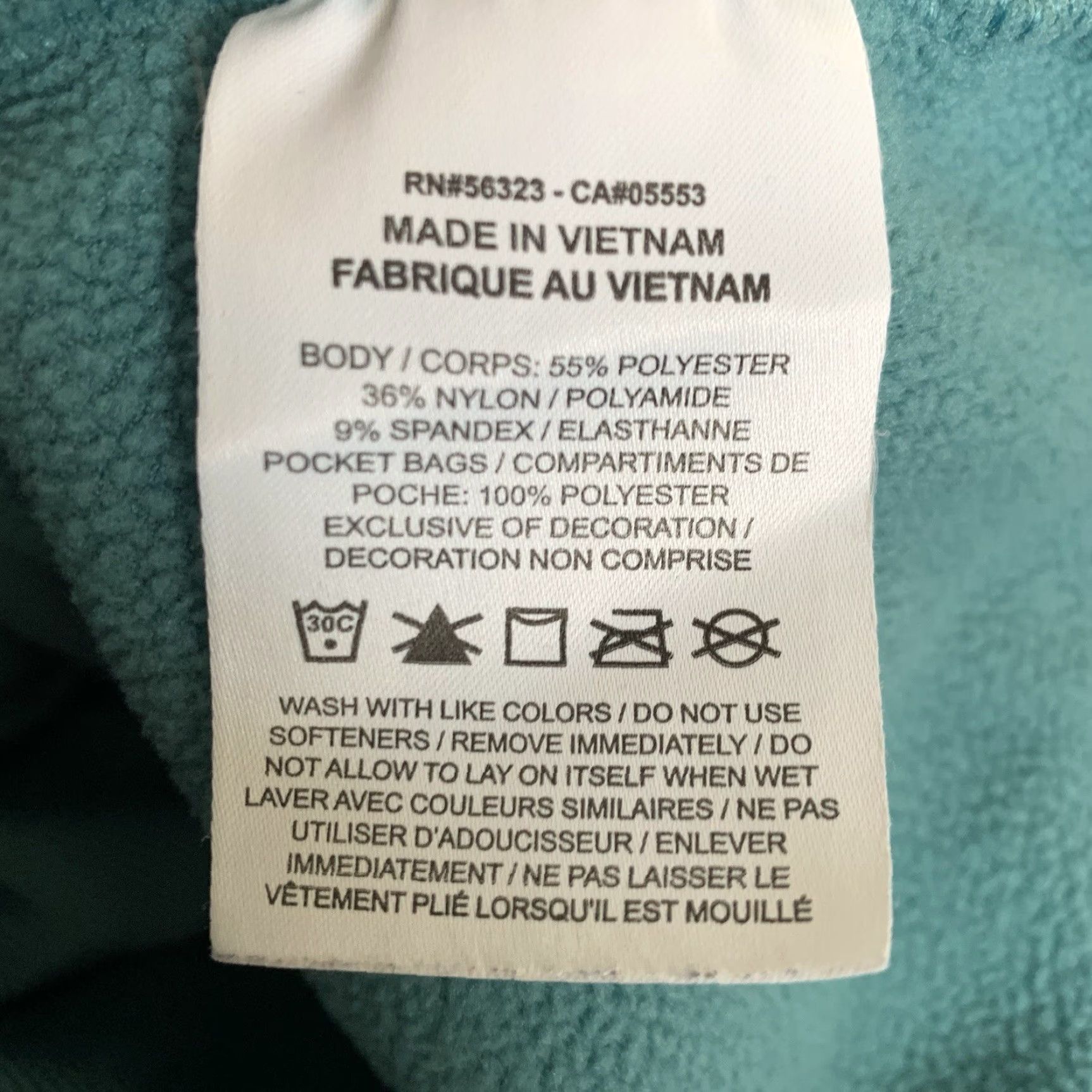 Nike NIKE Therma Fit Logo Hoodie Women Sz Small Teal Green Sweatshirt Pullover Hooded Pockets Logo Athletic Casual Size S / US 4 / IT 40 - 3 Thumbnail