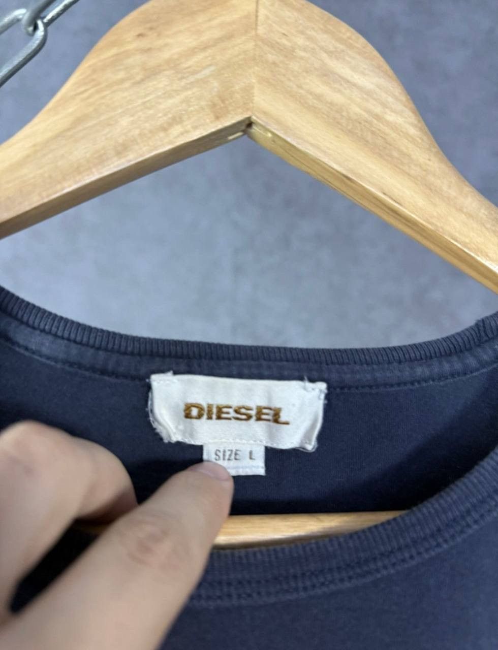 Diesel Diesel designer big logo vintage tee Size US M / EU 48-50 / 2 - 5 Thumbnail