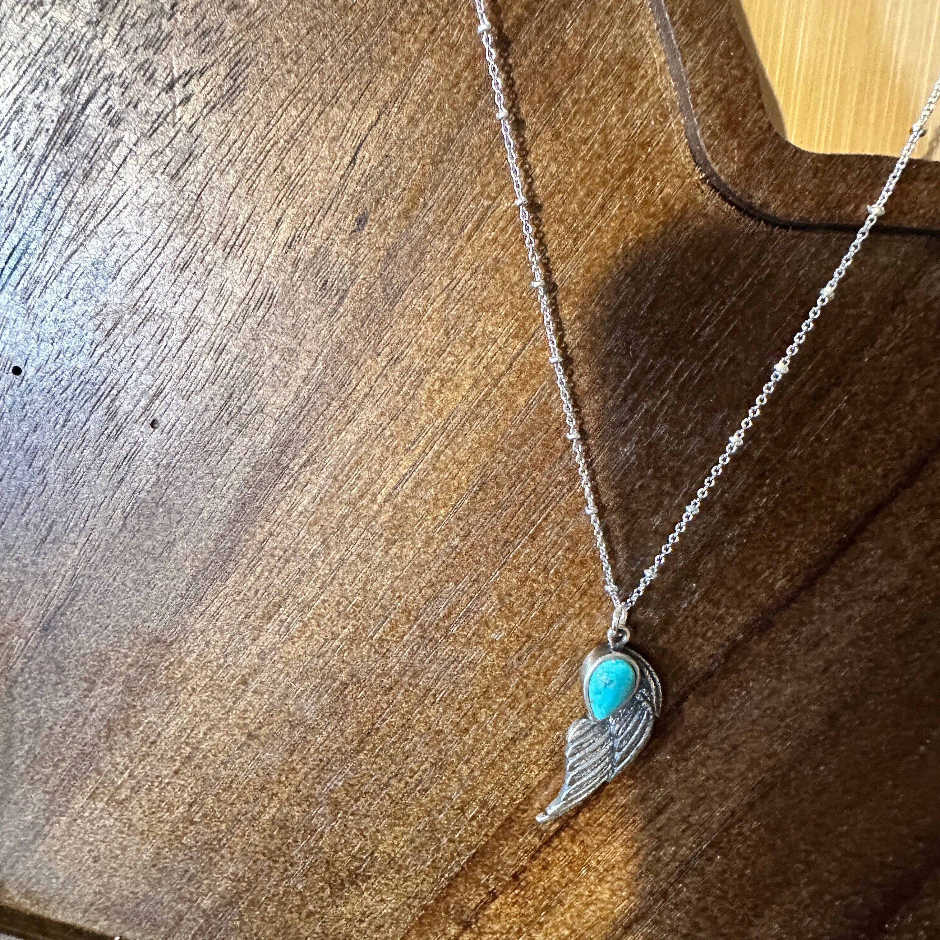 Other Native American Eagle Turquoise Necklace, Genuine Sterling S Size ONE SIZE - 6 Thumbnail