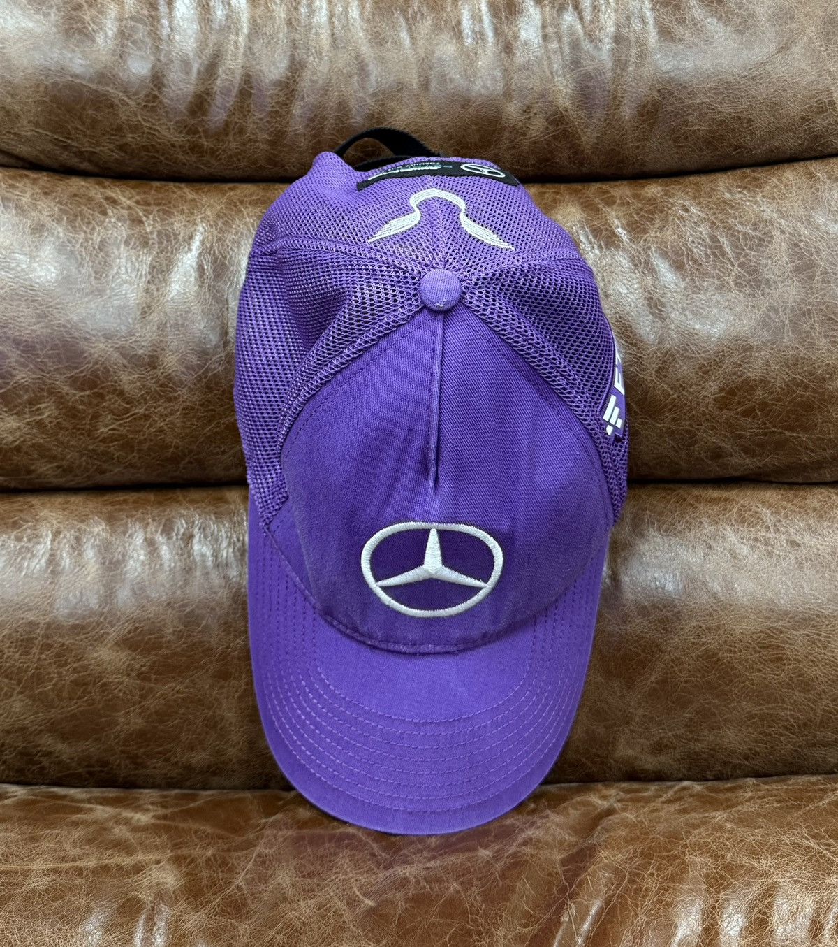 Mercedes-Benz Mercedes Benz AMG Petronas Racing Trucker Cap Size ONE SIZE - 3 Thumbnail