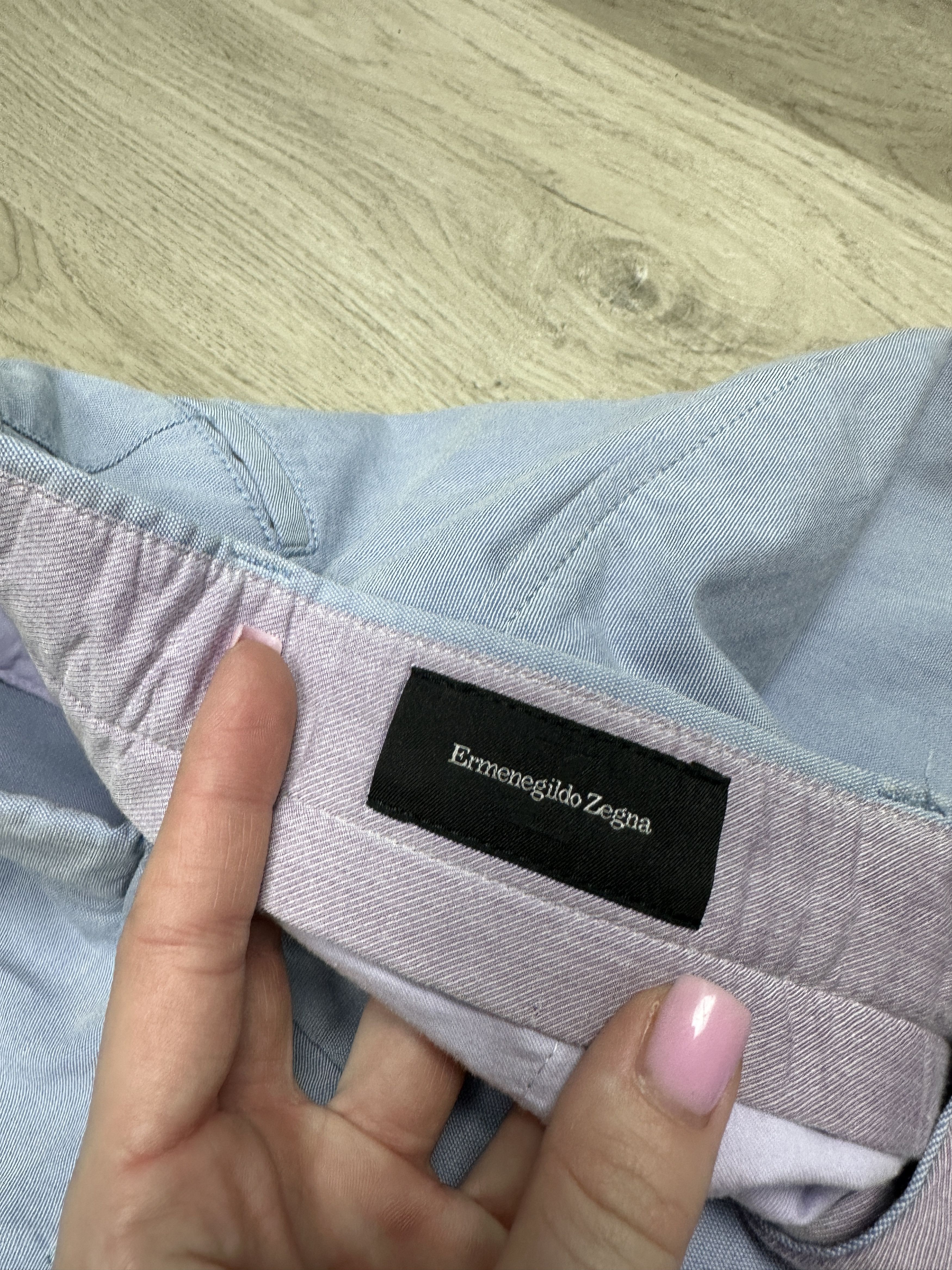 Ermenegildo Zegna Ermenegildo Zegna Vintage Mens Chino Pants Size US 36 / EU 52 - 4 Thumbnail