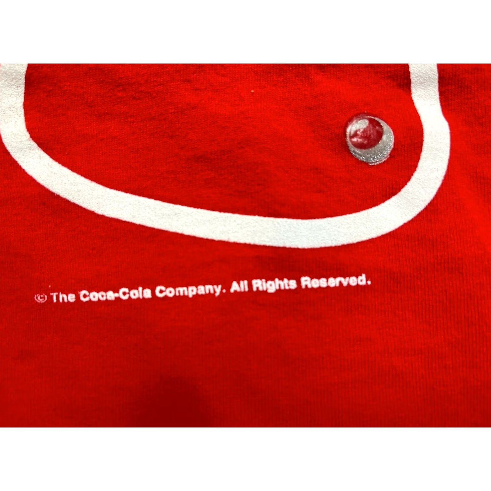 Vintage VINTAGE Coca-Cola Las Vegas T-Shirt Unisex Adults Size L Red Double-Sided USA Logo 100% Cotton Made in USA Yellow? Size US L / EU 52-54 / 3 - 7 Thumbnail