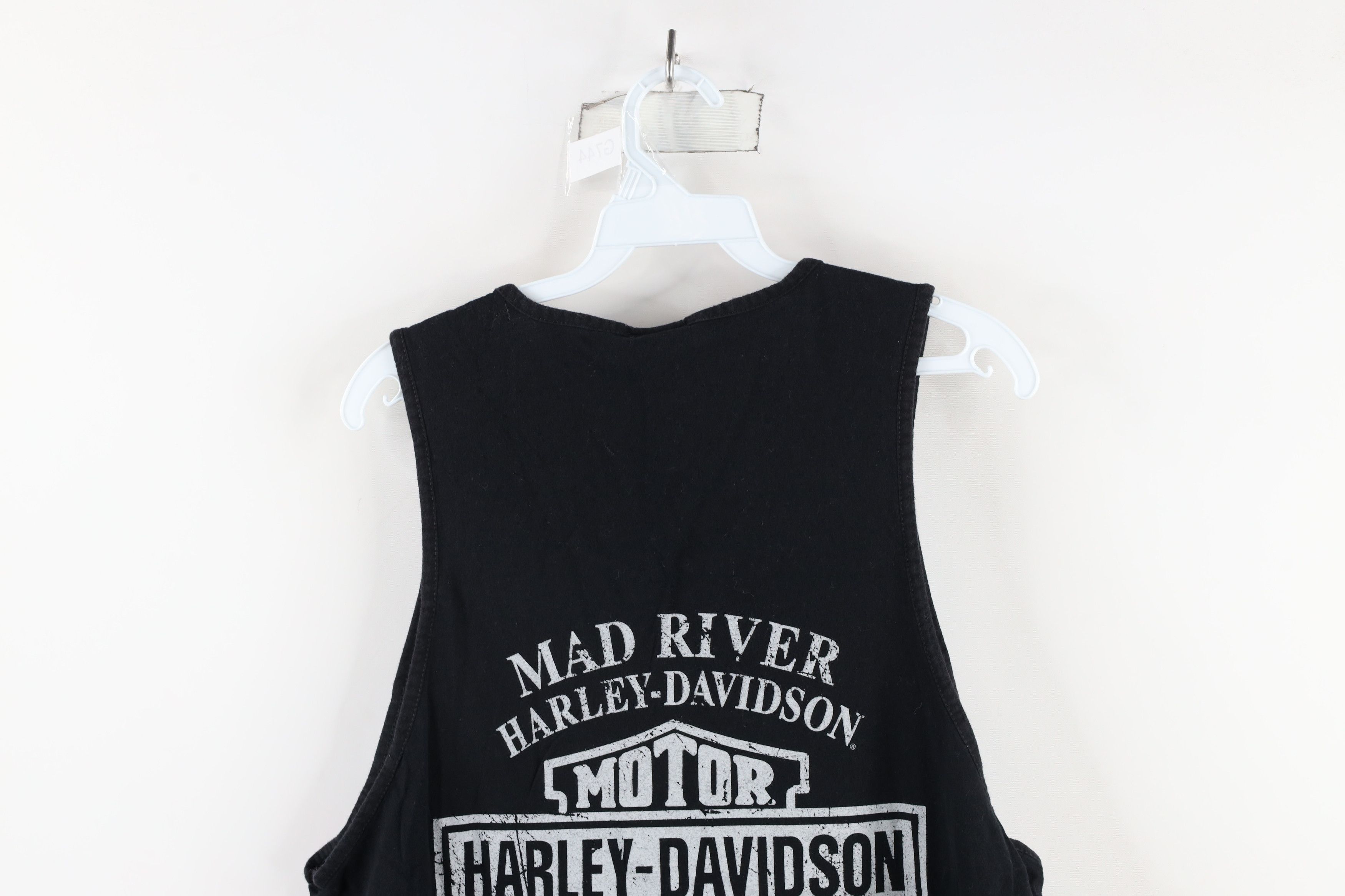 Harley Davidson × Vintage Vintage Y2K Harley Davidson Bike Week Skull Tank Top T-Shirt Size US L / EU 52-54 / 3 - 12 Thumbnail