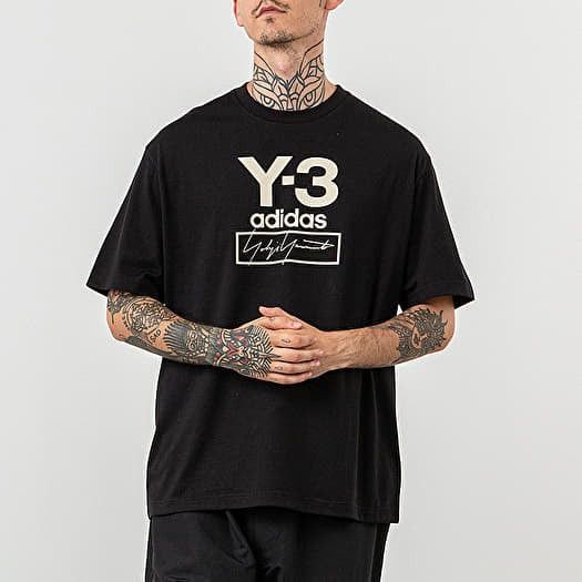 Adidas × Y-3 ADIDAS Y3 YOHJI YAMAMOTO STACKED LOGO STREETWEAR TSHIRT TEE Size US M / EU 48-50 / 2 - 2 Thumbnail