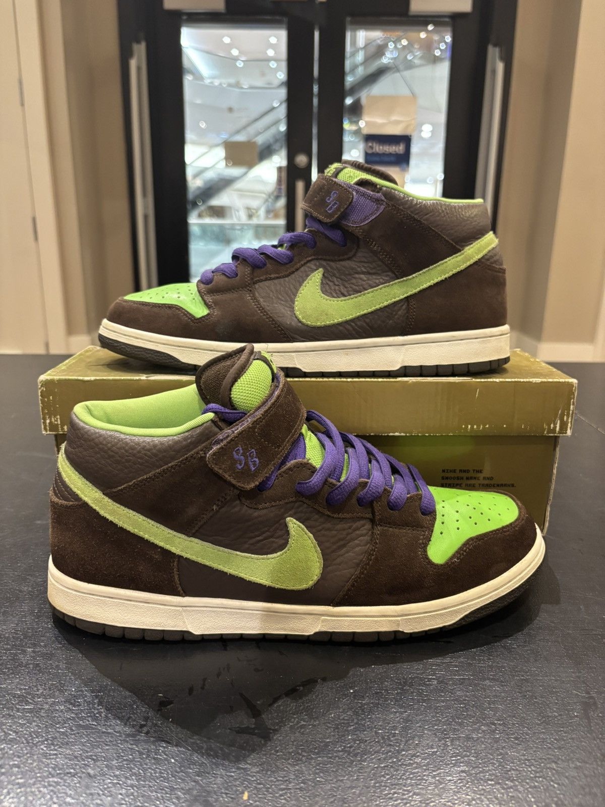 Nike Nike SB Dunk Mid Pro Donatello Size US 11 / EU 44 - 1 Thumbnail