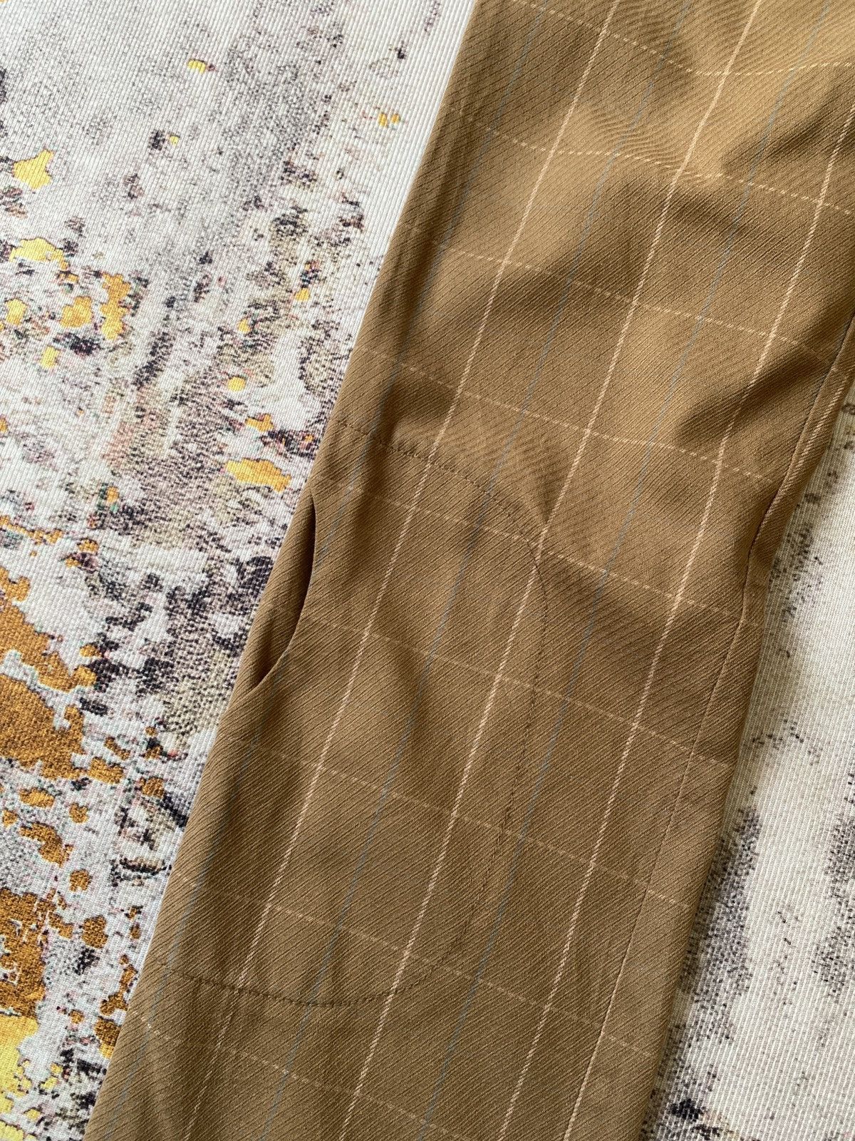 If Six Was Nine Slowgun Japan Plaid Design Pant Size US 31 - 6 Thumbnail