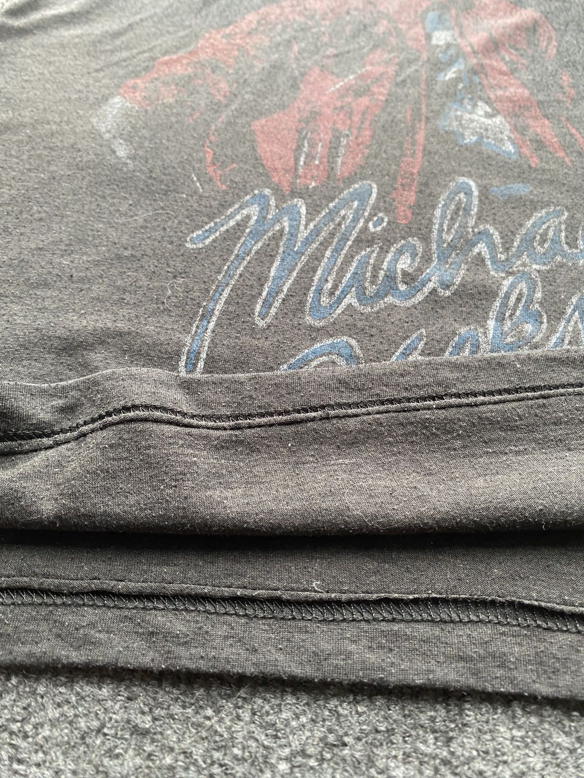Band Tees 🔥’84 Michael Jackson Thriller sun Faded washed Top m size Size M / US 6-8 / IT 42-44 - 17 Thumbnail