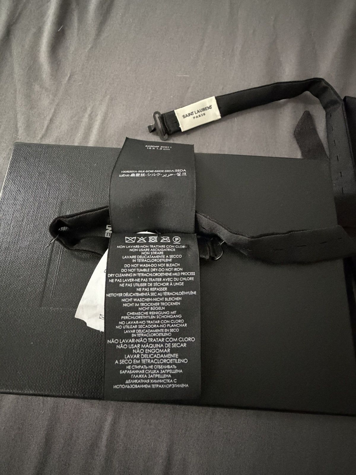 Yves Saint Laurent Yves Saint Laurent Bow Tie Size ONE SIZE - 6 Thumbnail