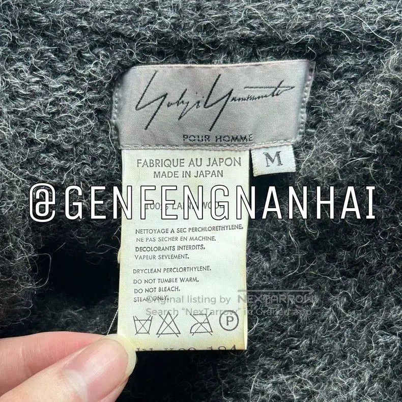 Yohji Yamamoto Yohji Yamamoto 99aw Alpaca Sweater. Size US M / EU 48-50 / 2 - 8 Thumbnail