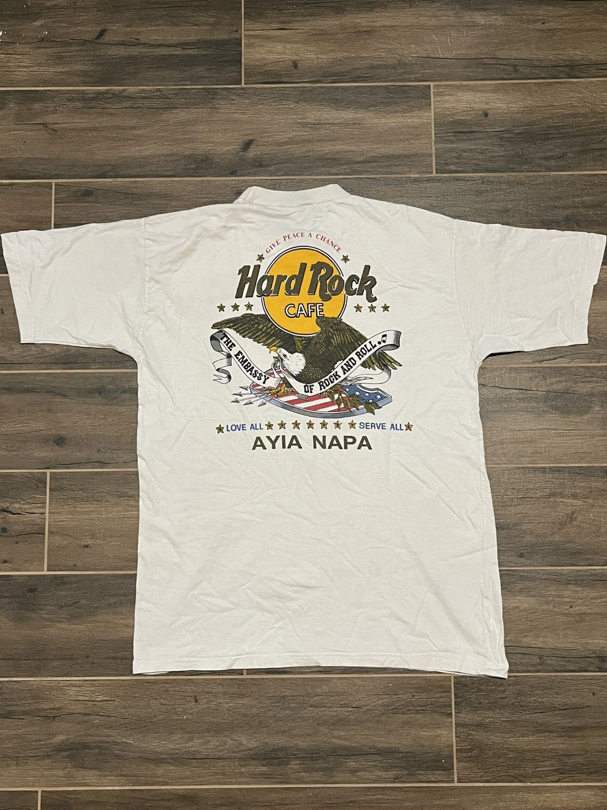 Hard Rock Cafe × Vintage Vintage Hard Rock Cafe California Tee Shirt Size US XL / EU 56 / 4 - 1 Thumbnail