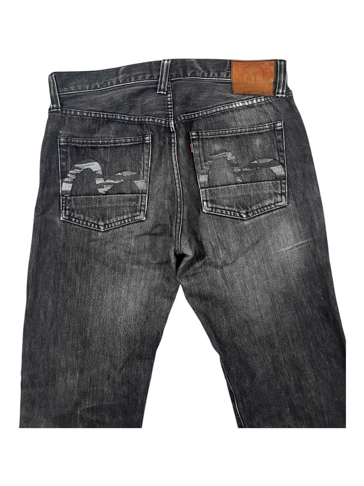 Evisu 2000 Evisu Japan Camouflage Seagull Daicock Logo Denim Jeans Size US 32 / EU 48 - 3 Thumbnail