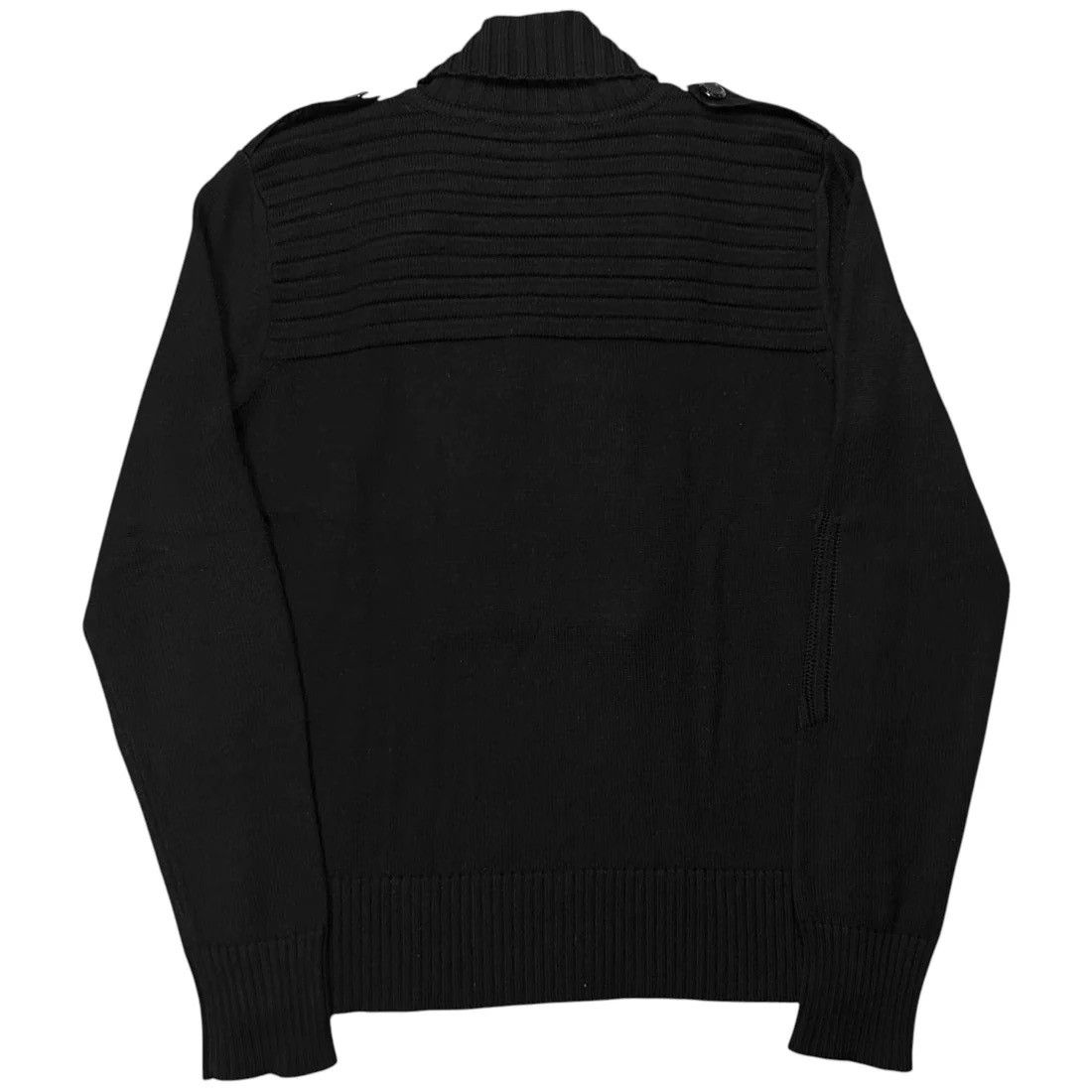 Dirk Bikkembergs Dirk Bikkembergs Military Zip Knit Sweater - AW10 Size US M / EU 48-50 / 2 - 3 Thumbnail