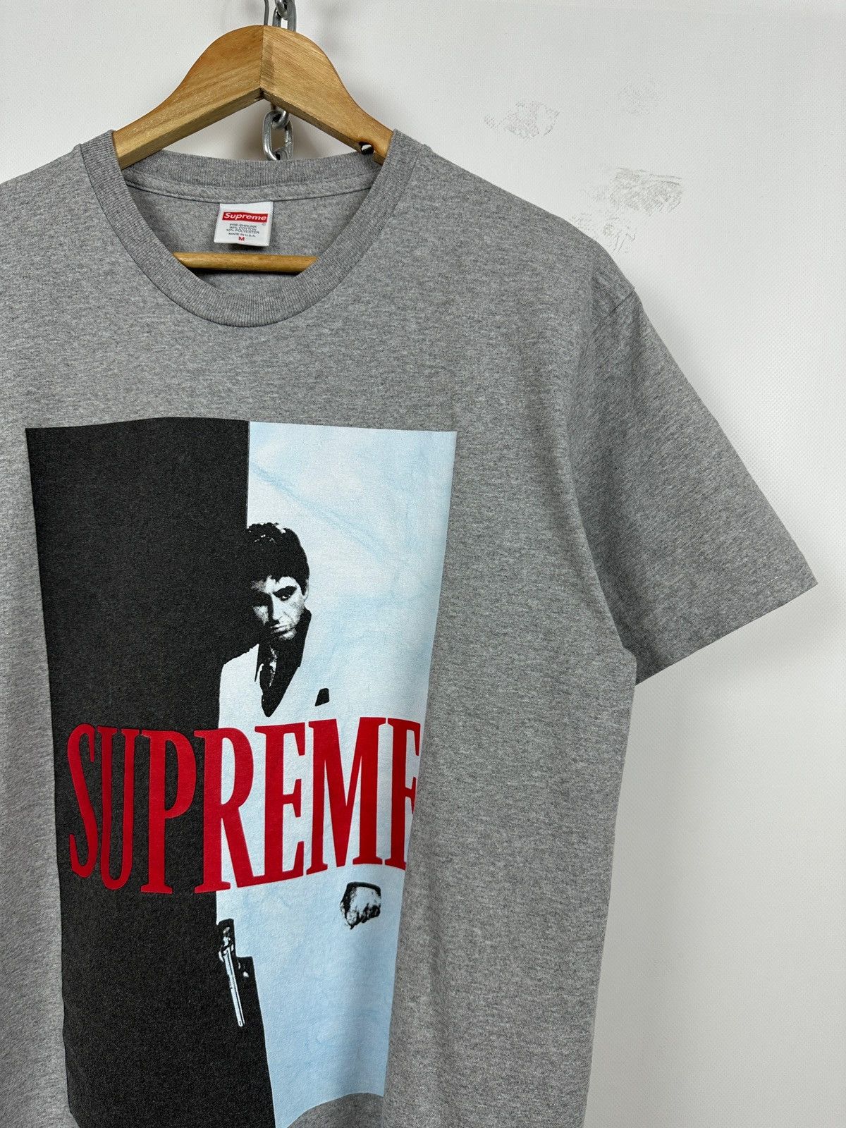 Supreme Supreme Scarface Grey T-Shirt Size US M / EU 48-50 / 2 - 6 Thumbnail