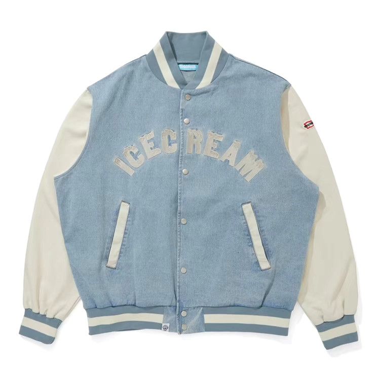 Billionaire Boys Club BBC ICECREAM Japanese Line Lightweight Varsity Jacket Size US L / EU 52-54 / 3 - 5 Thumbnail