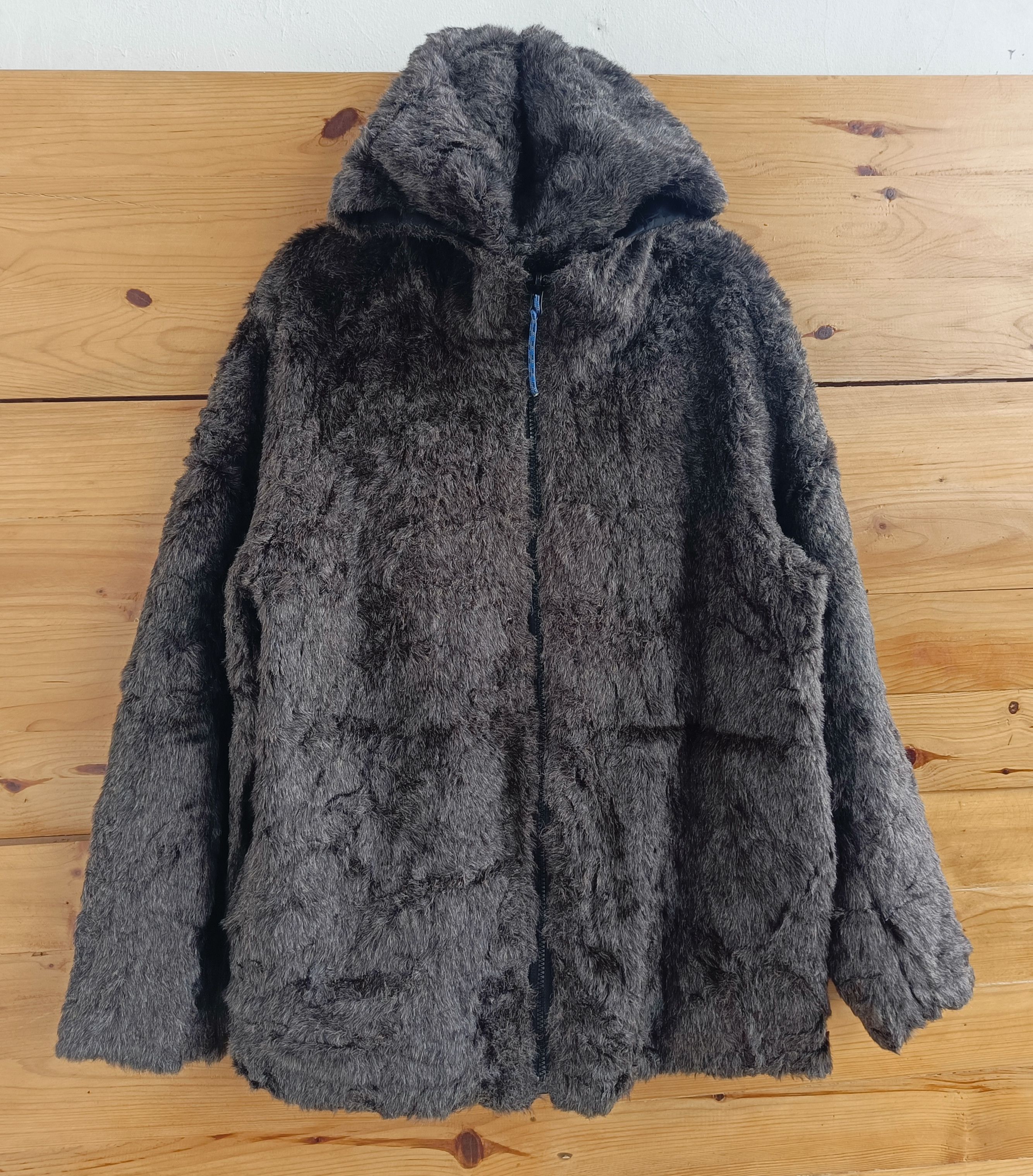 Karl Helmut Shaggy Faux Fur Reversible Jacket Size US L / EU 52-54 / 3 - 1 Thumbnail
