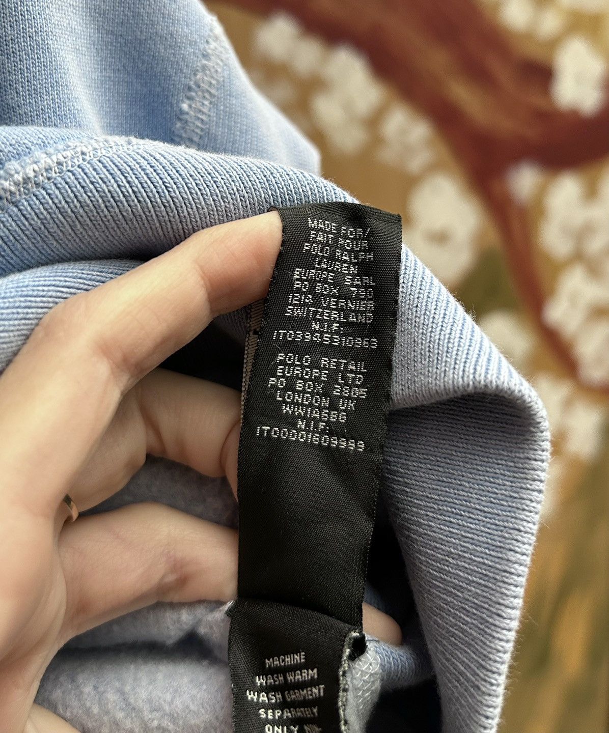 Polo Ralph Lauren Vintage Y2K Polo Jeans Co Blue Zip Hoodie Size L Women’s Size L / US 10 / IT 46 - 9 Thumbnail