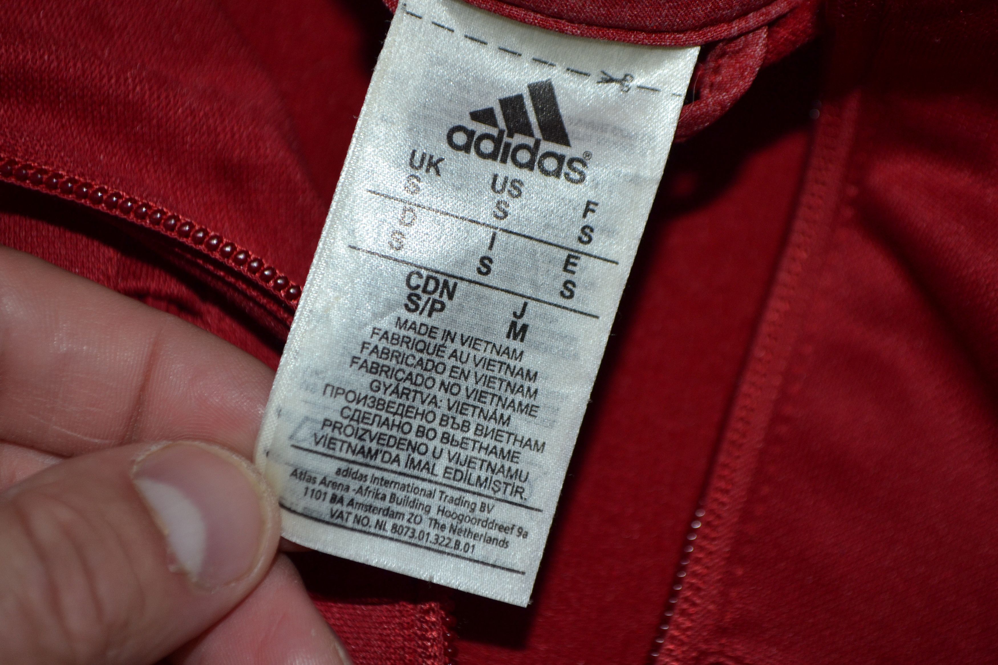 Adidas AC Milan Anthem Track Jacket 2015 Soccer 2016 Size US S / EU 44-46 / 1 - 3 Thumbnail