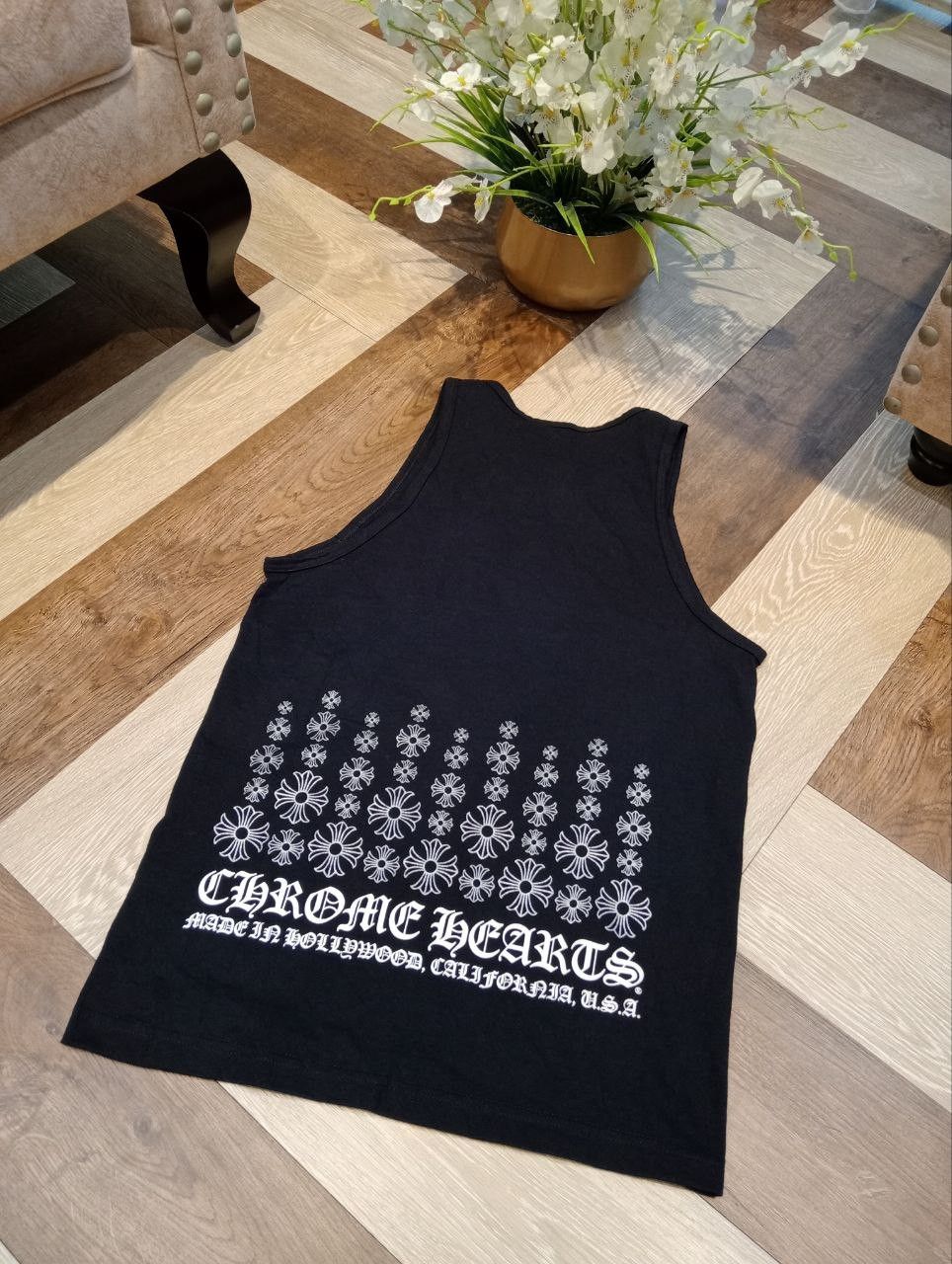 Chrome Hearts STEALS! CHROME HEARTS MADE IN HOLLYWOOD TANK TOP Size US S / EU 44-46 / 1 - 4 Thumbnail