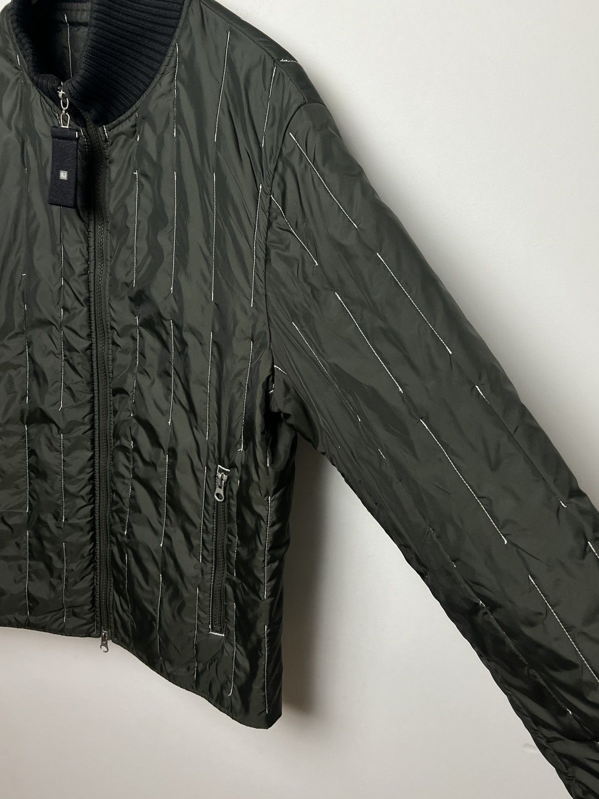 Giorgio Armani armani y2k archive moto/bomber jacket Size US M / EU 48-50 / 2 - 8 Thumbnail