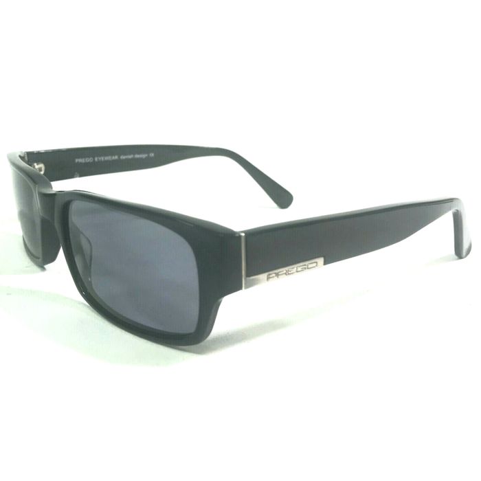Frame Prego Sunglasses 51890-00 CR-39 BC6 Black Rectangular Frames with ...