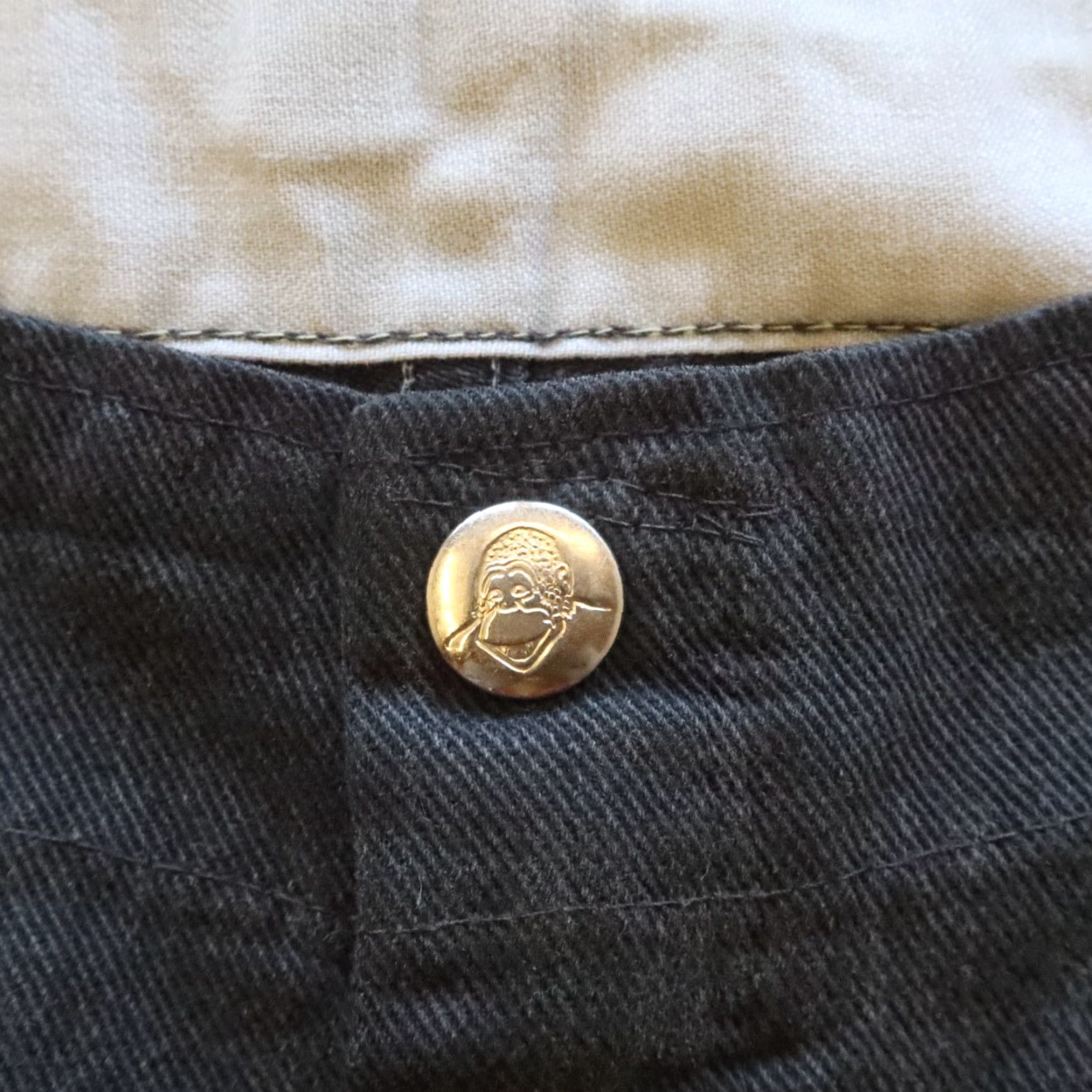 Ben Davis VINTAGE Ben Davis Black Work Pants Union Made in USA Yellow Tag, Size 34, Cotton Blend, Pants, Men’s? Size US 34 / EU 50 - 3 Thumbnail